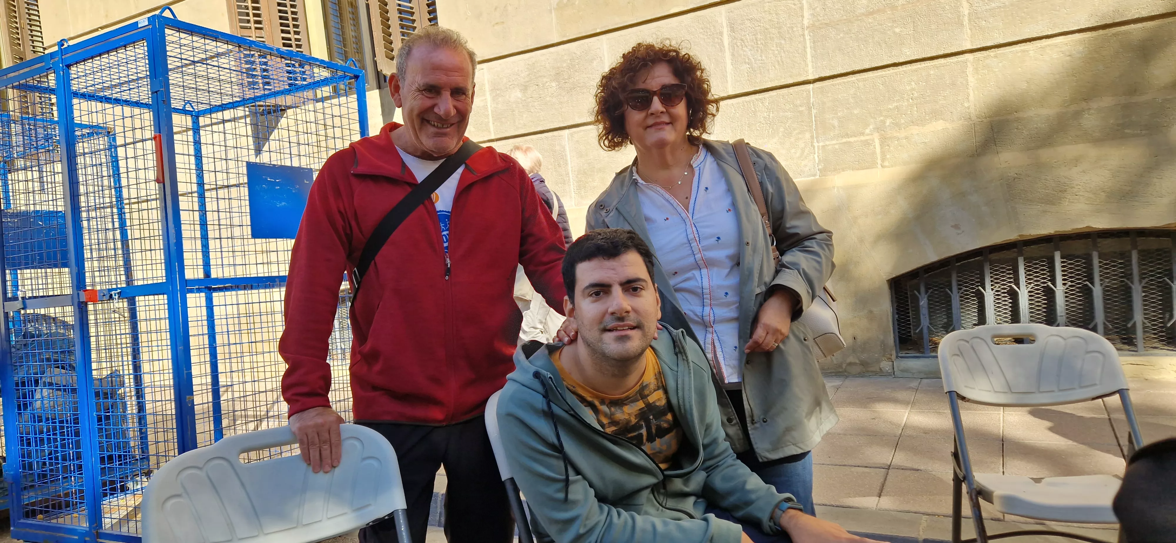 Día Mundial de la Parálisis Cerebral en Huesca. Foto Myriam Martínez