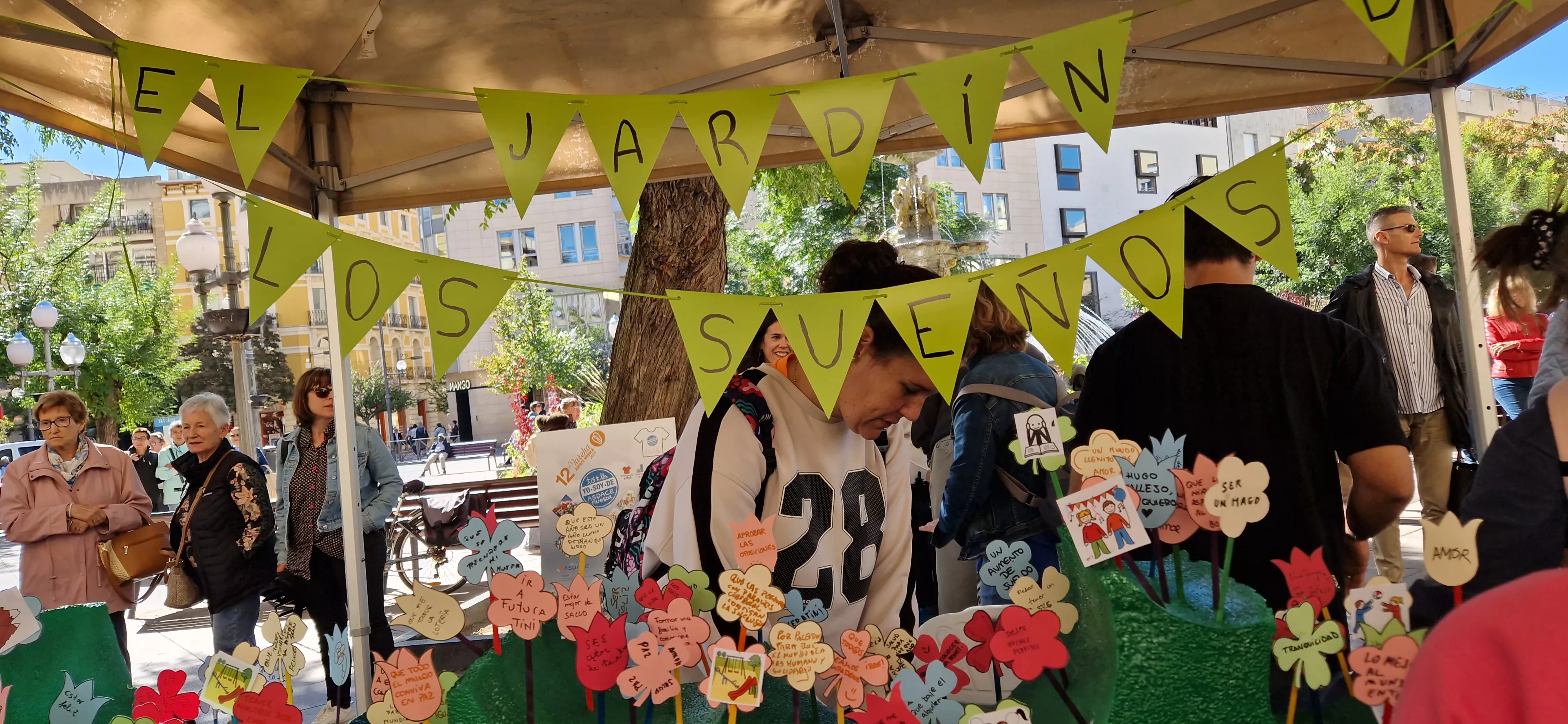 Día Mundial de la Parálisis Cerebral en Huesca. Foto Myriam Martínez