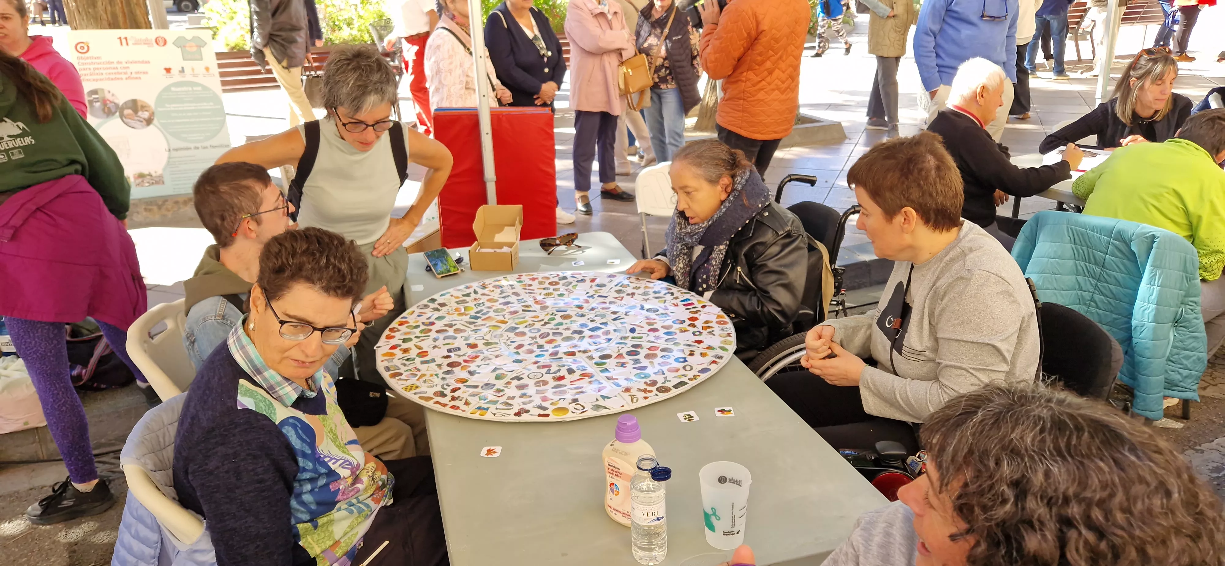 Día Mundial de la Parálisis Cerebral en Huesca. Foto Myriam Martínez