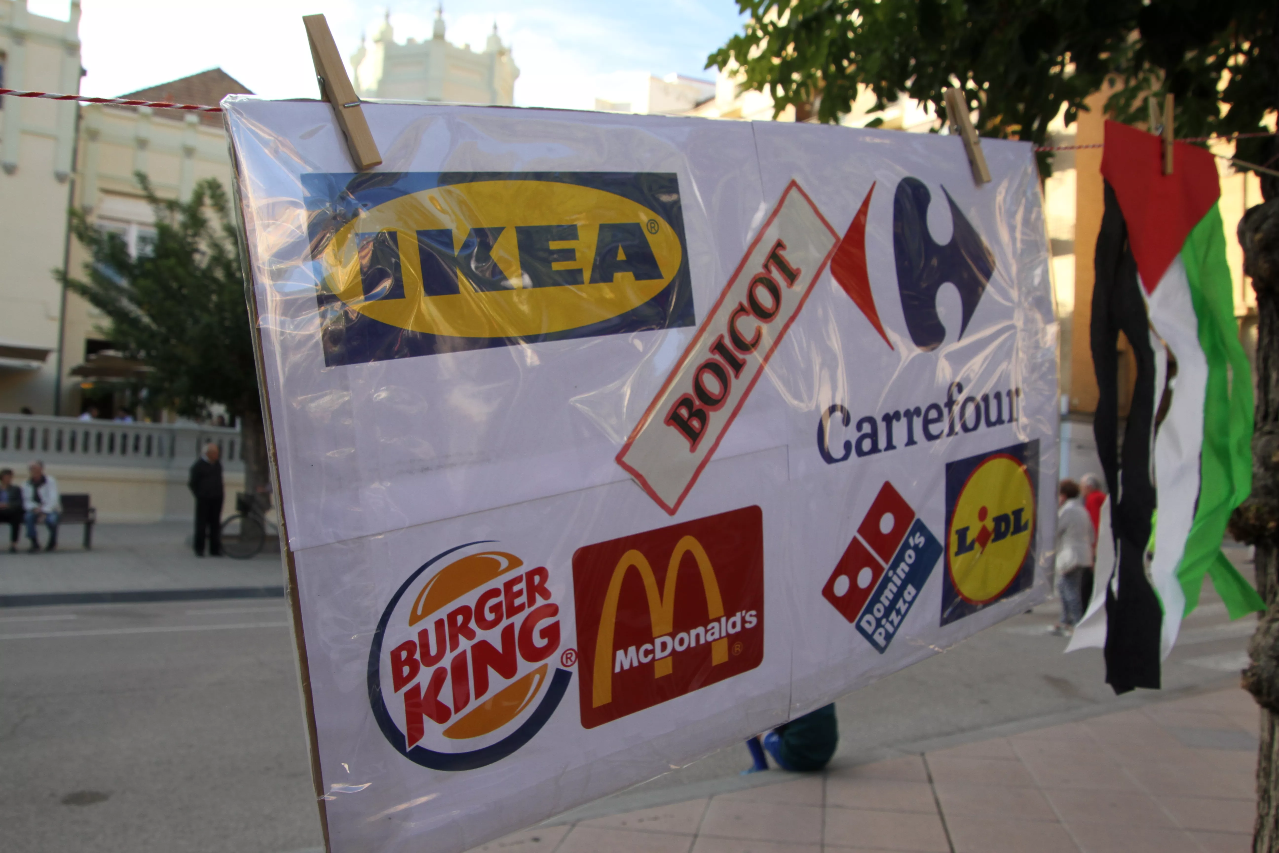  concentración en Huesca por el inicio de la matanza en Gaza hace dos años