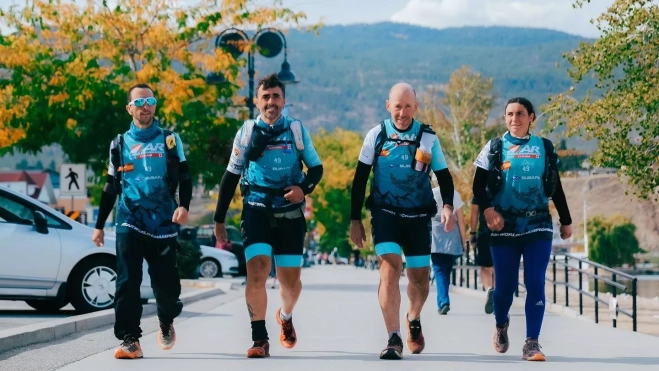 Últimos metros para llegar a la línea de meta Últimos metros para llegar a la línea de meta