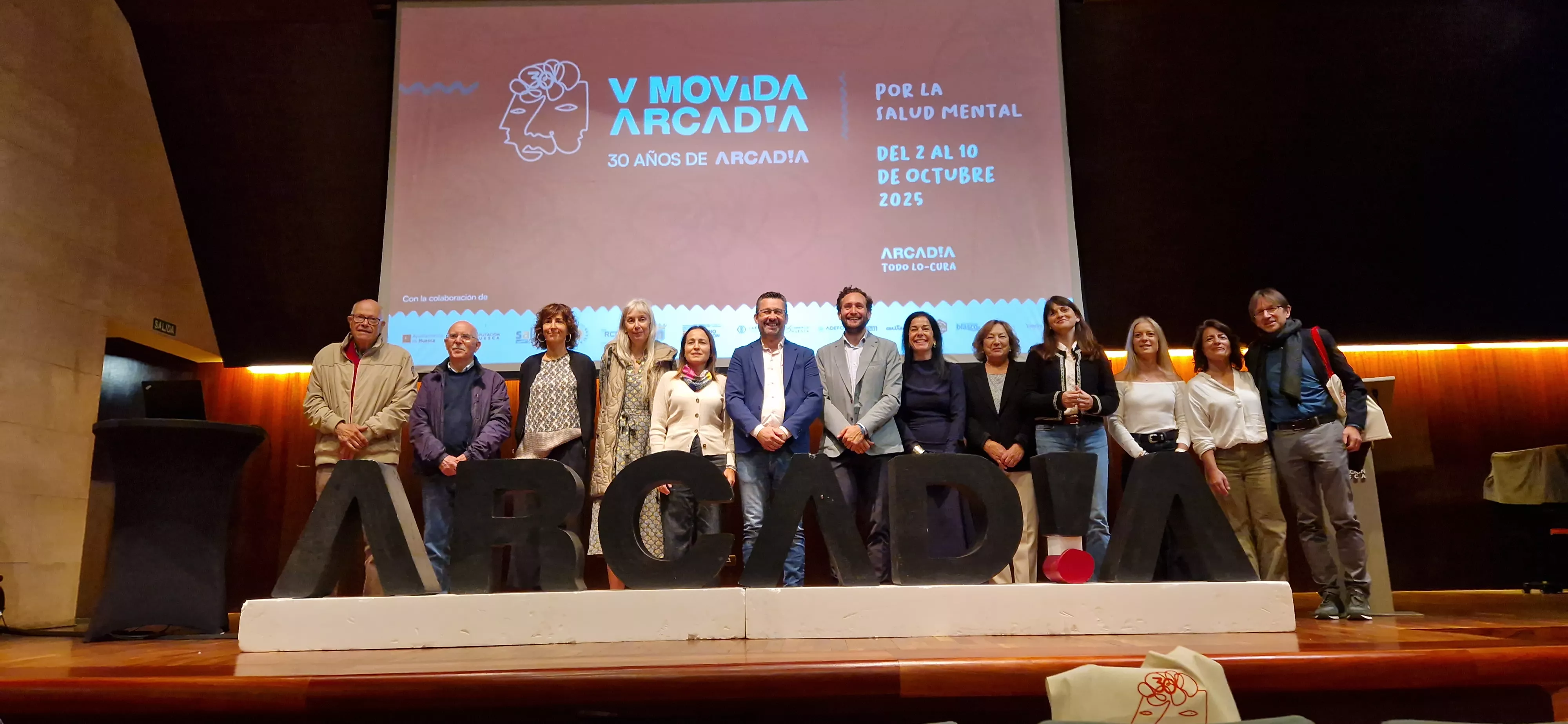 Autoridades y profesionales, en la Jornada Técnica de la V Movida Arcadia. Foto Myriam Martínez