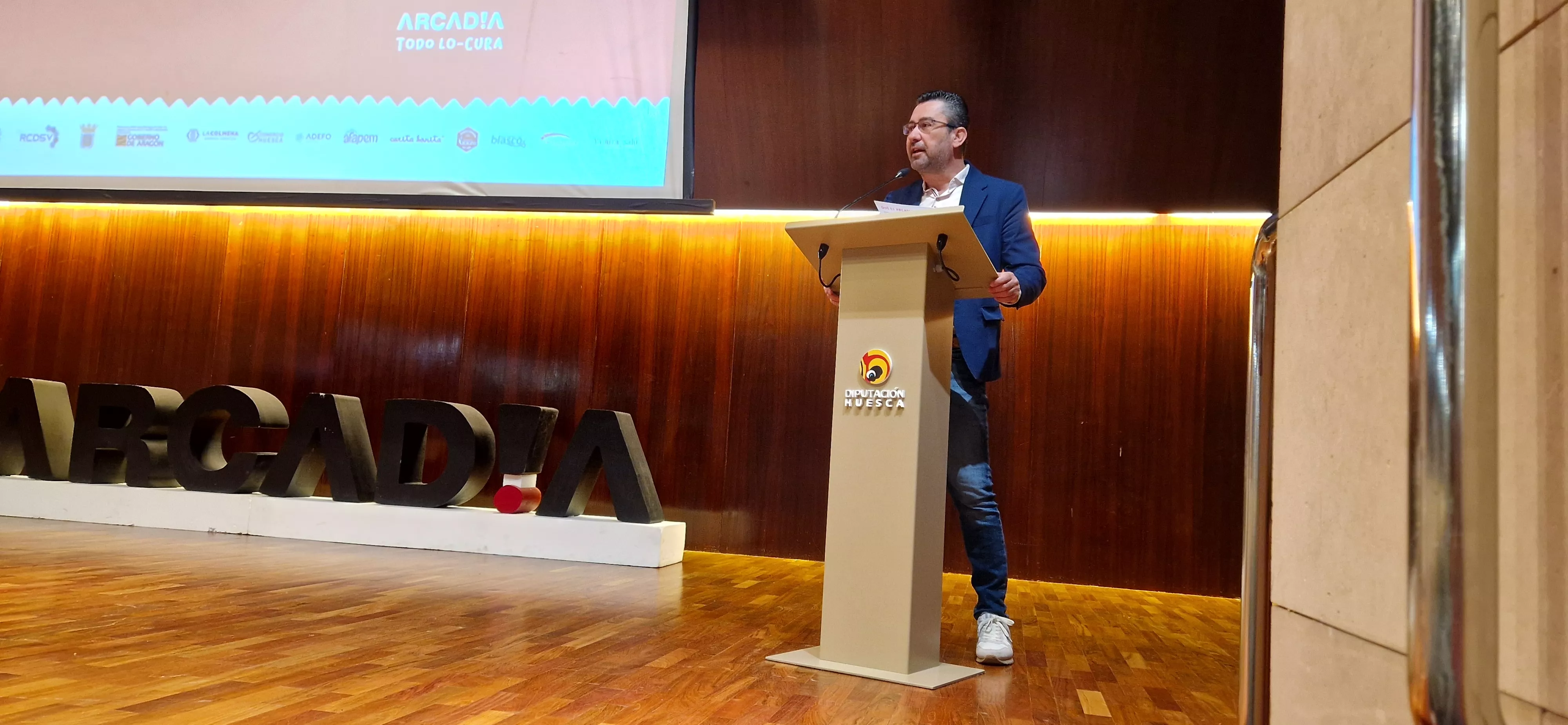 Alberto Torres. Jornada Técnica de la V Movida Arcadia. Foto Myriam Martínez