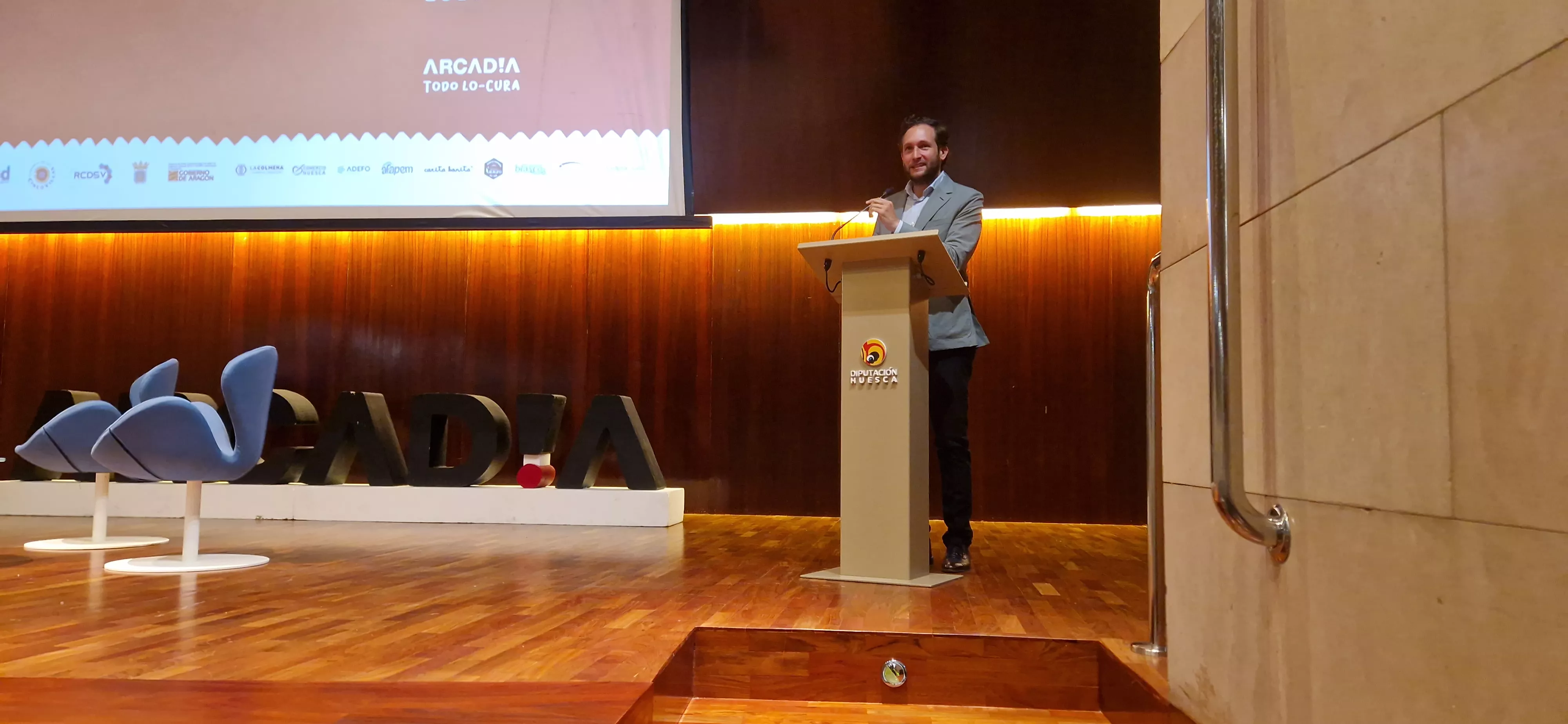 Isacc Claver.   Jornada Técnica de la V Movida Arcadia. Foto Myriam Martínez