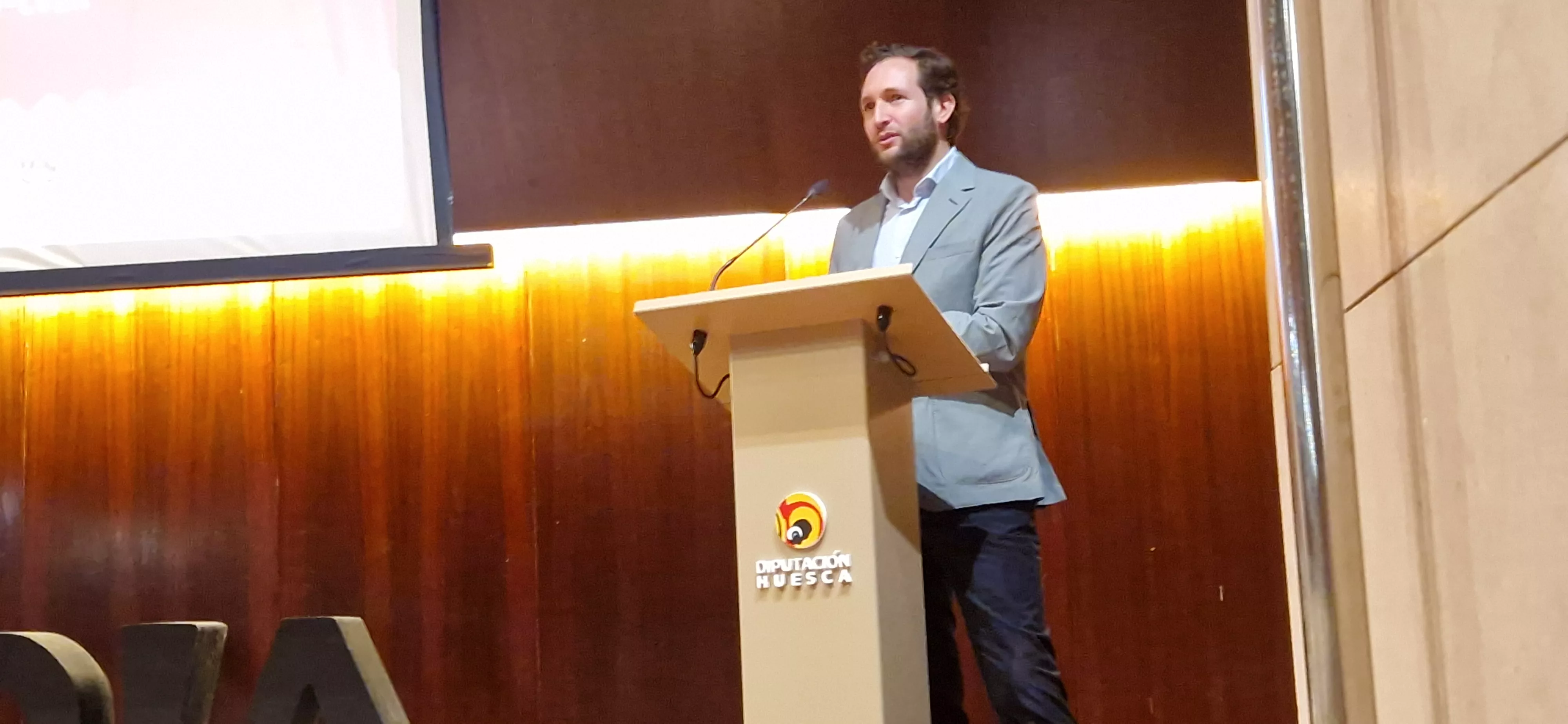 Isacc Claver.   Jornada Técnica de la V Movida Arcadia. Foto Myriam Martínez