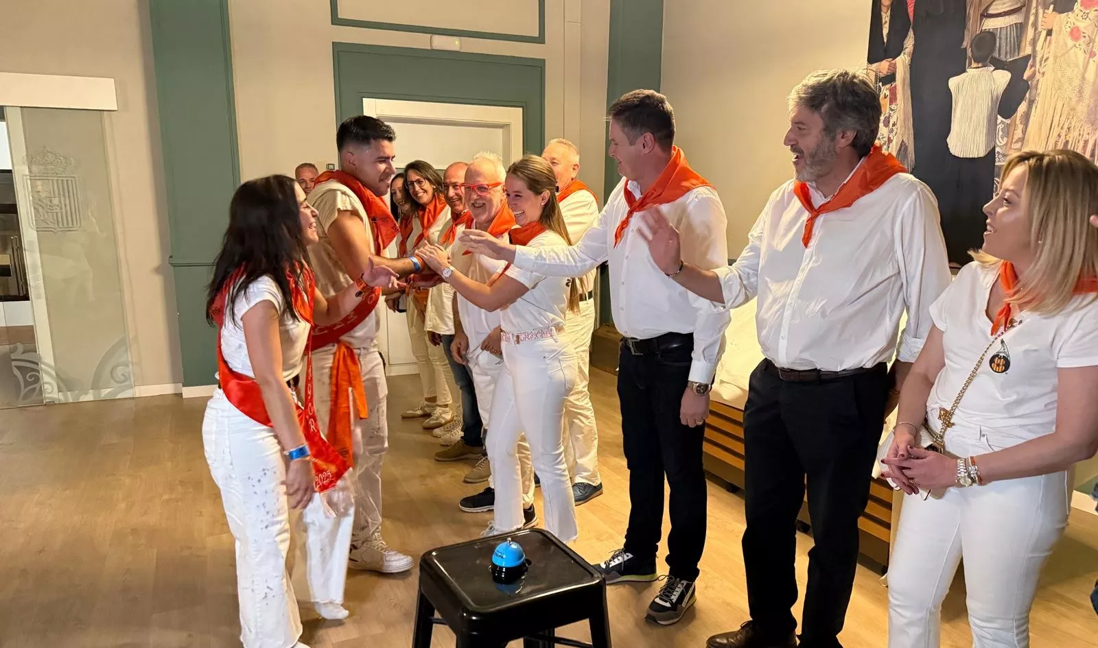 Inicio de las fiestas del Pilar de Fraga.