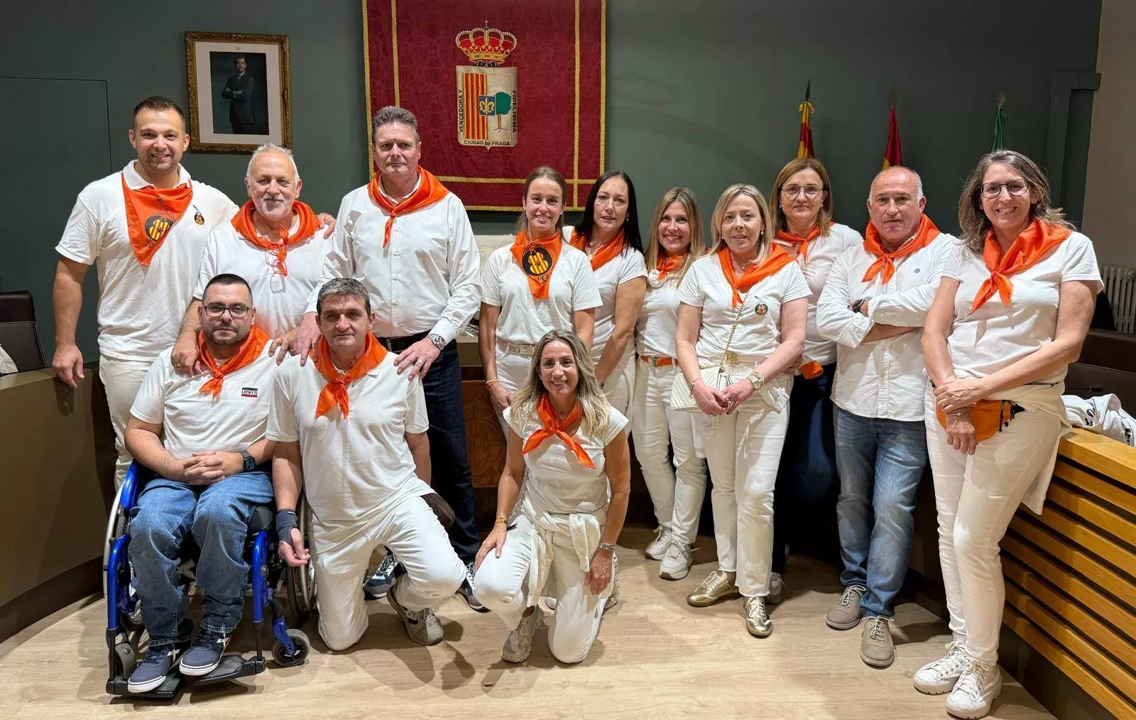 Inicio de las fiestas del Pilar de Fraga.