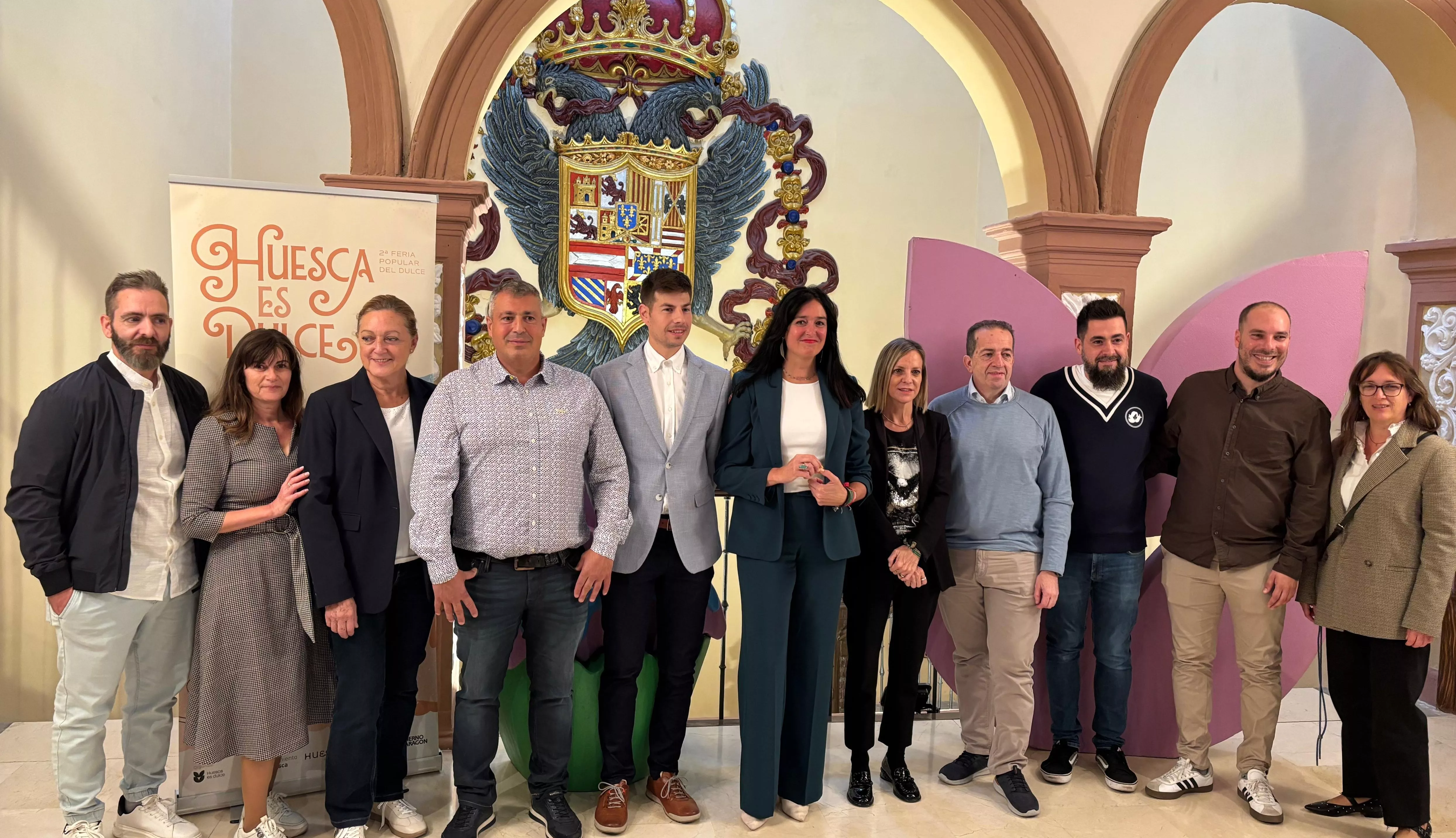 Presentación de la Feria Huesca es Dulce, la ciudad más laminera