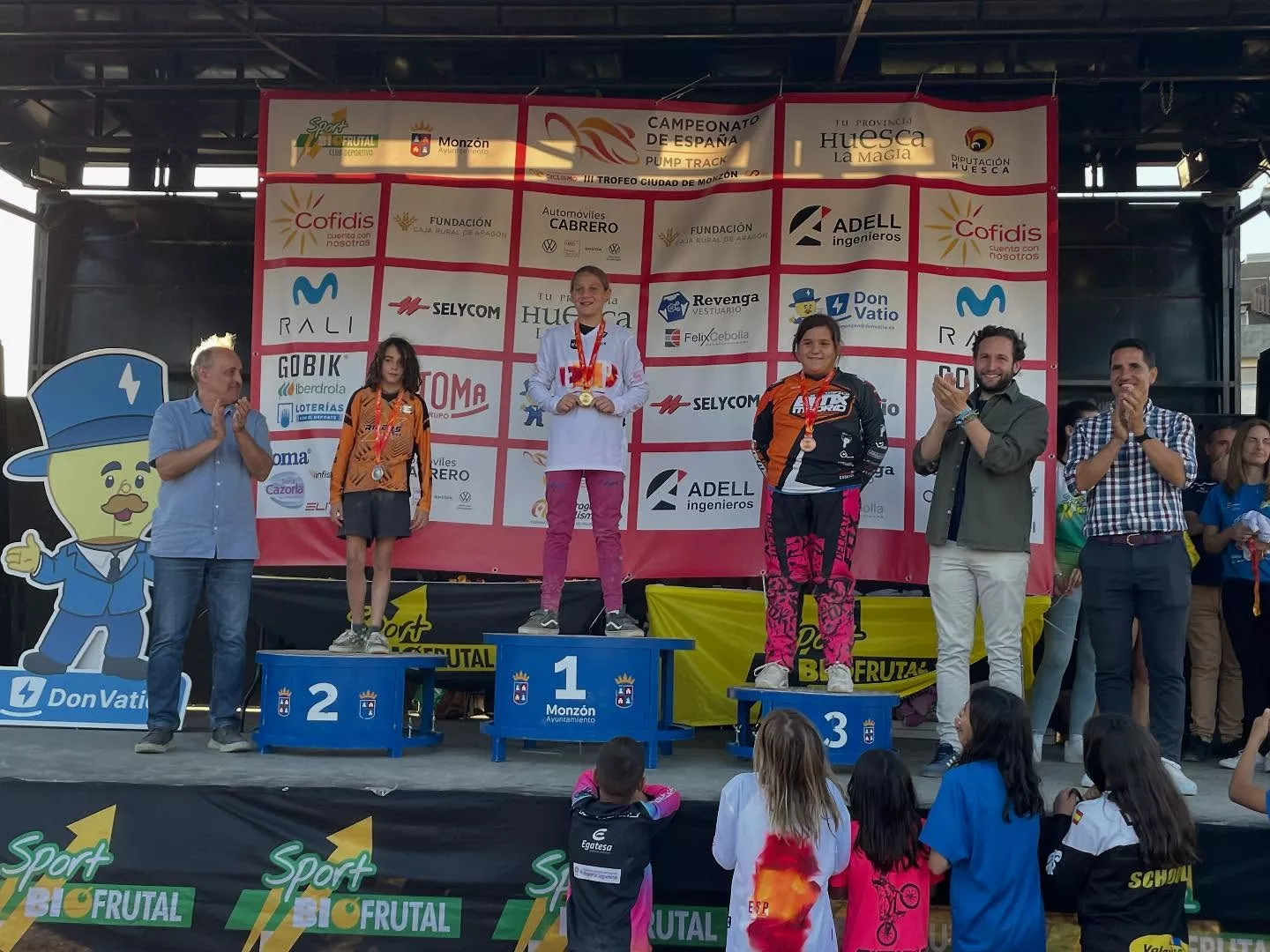 Imágenes del Campeonato de España individual de Pumptrack en Monzón