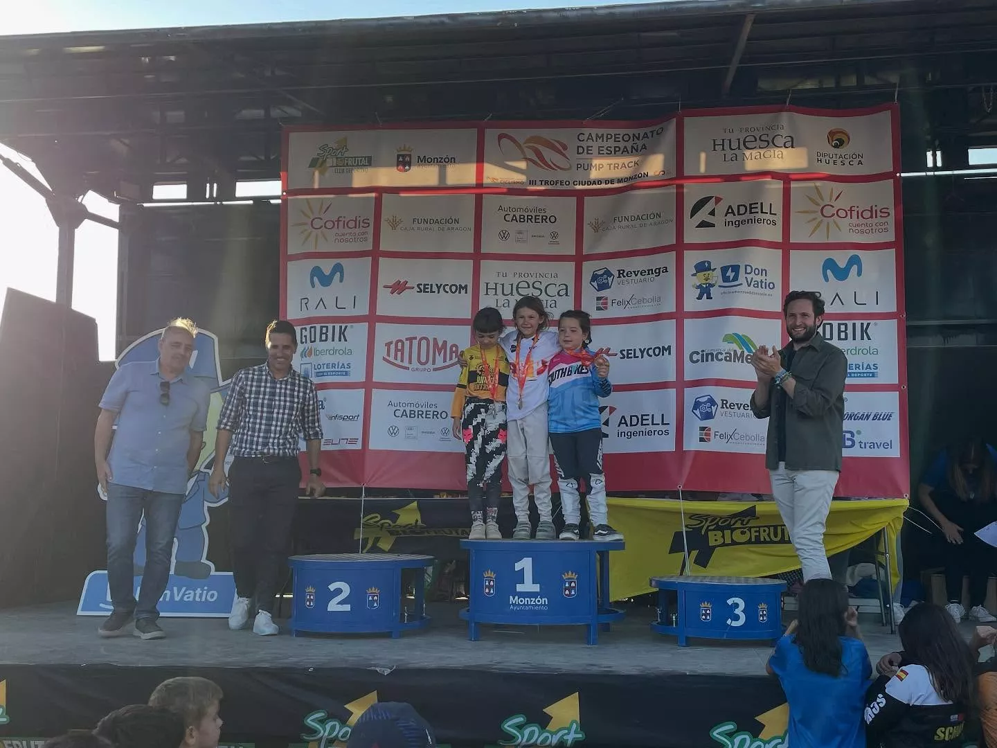 Imágenes del Campeonato de España individual de Pumptrack en Monzón