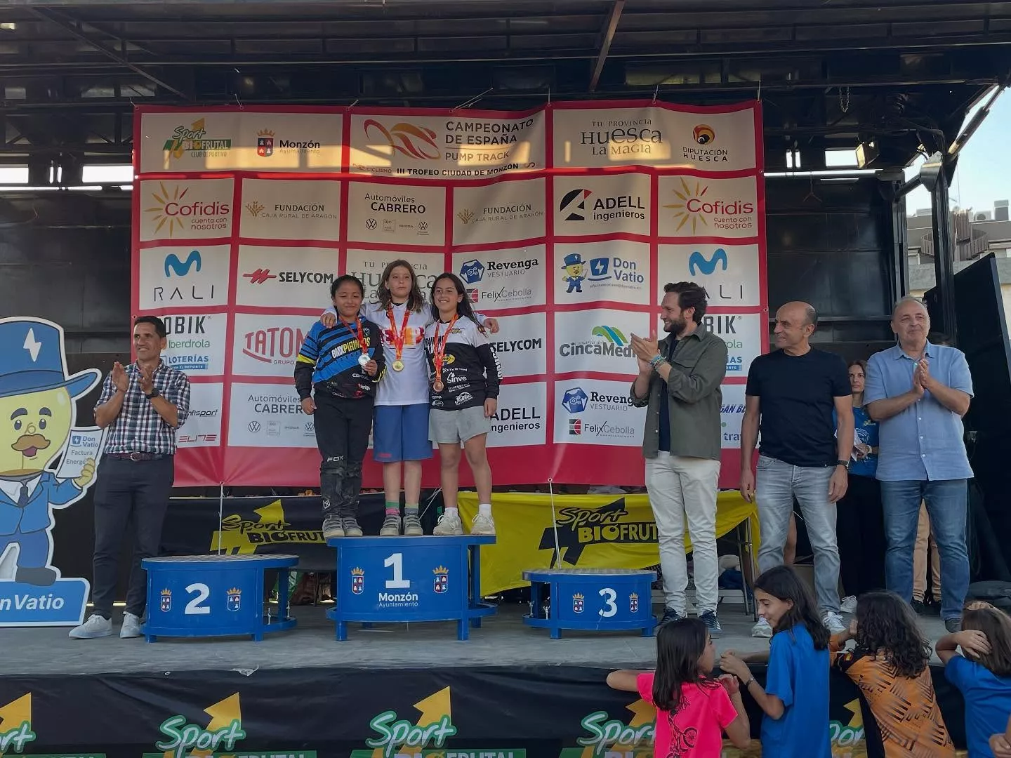Imágenes del Campeonato de España individual de Pumptrack en Monzón