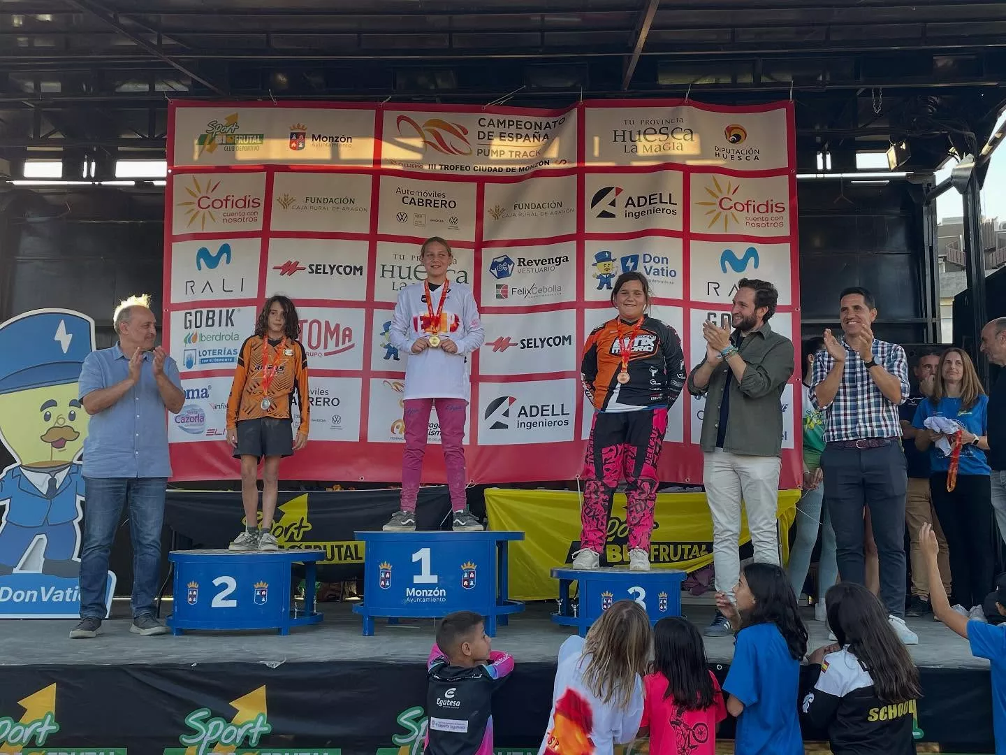 Imágenes del Campeonato de España individual de Pumptrack en Monzón