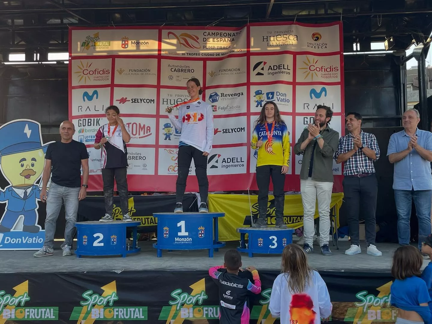 Imágenes del Campeonato de España individual de Pumptrack en Monzón
