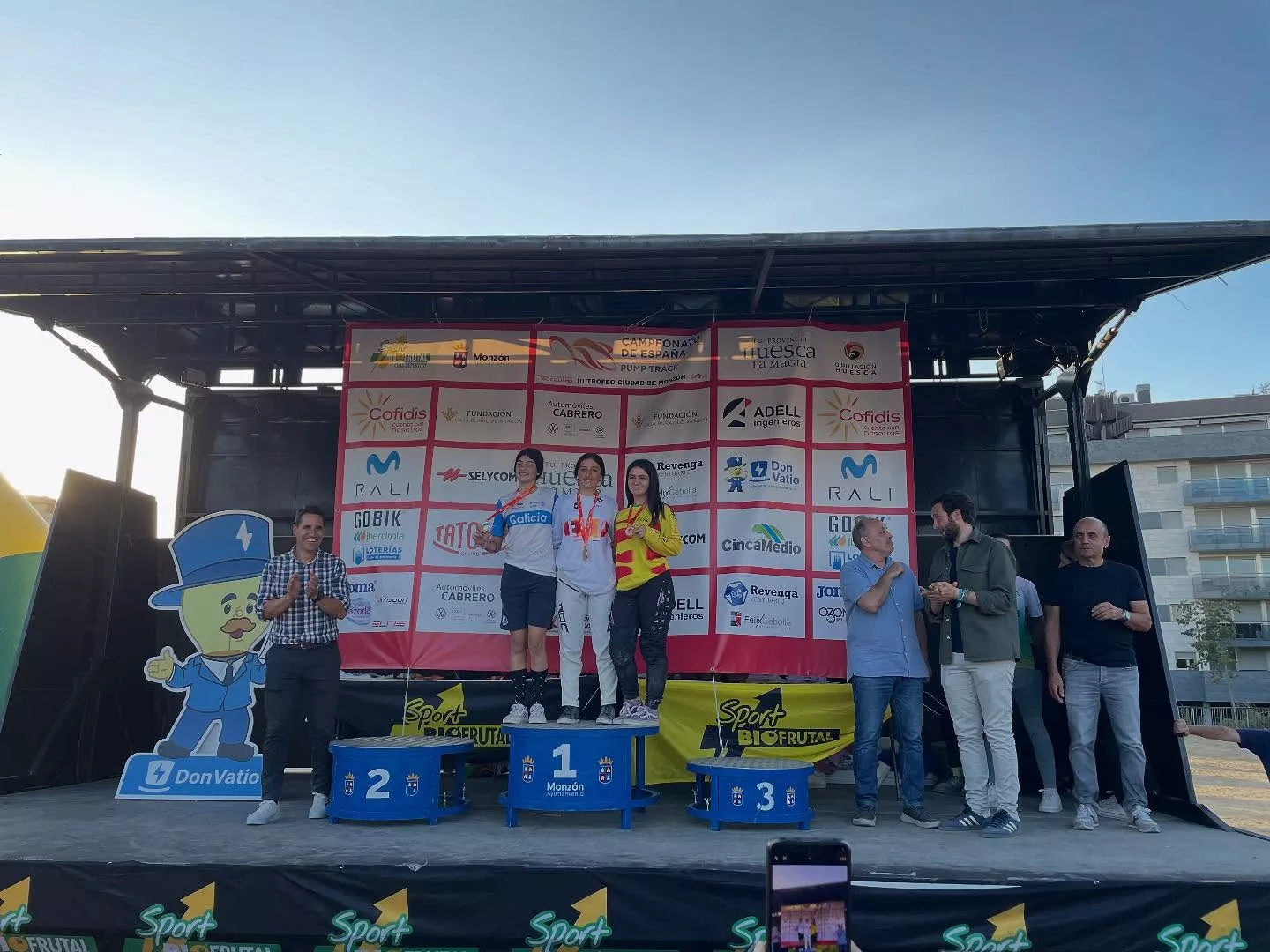 Imágenes del Campeonato de España individual de Pumptrack en Monzón