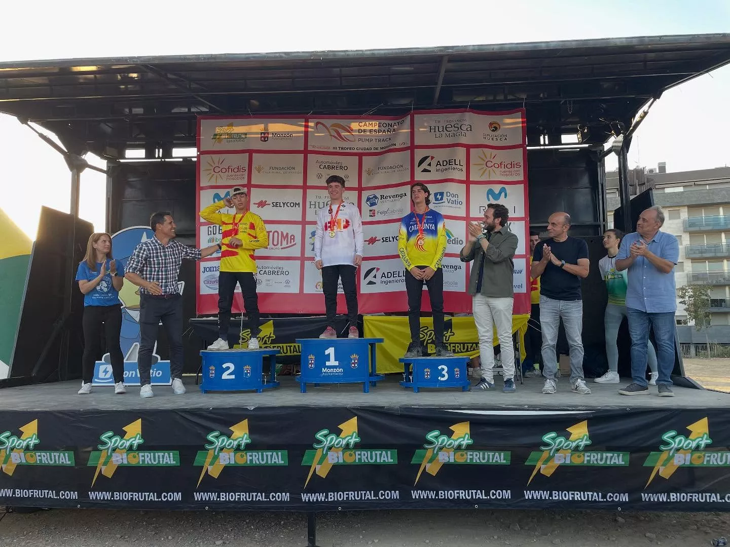 Imágenes del Campeonato de España individual de Pumptrack en Monzón