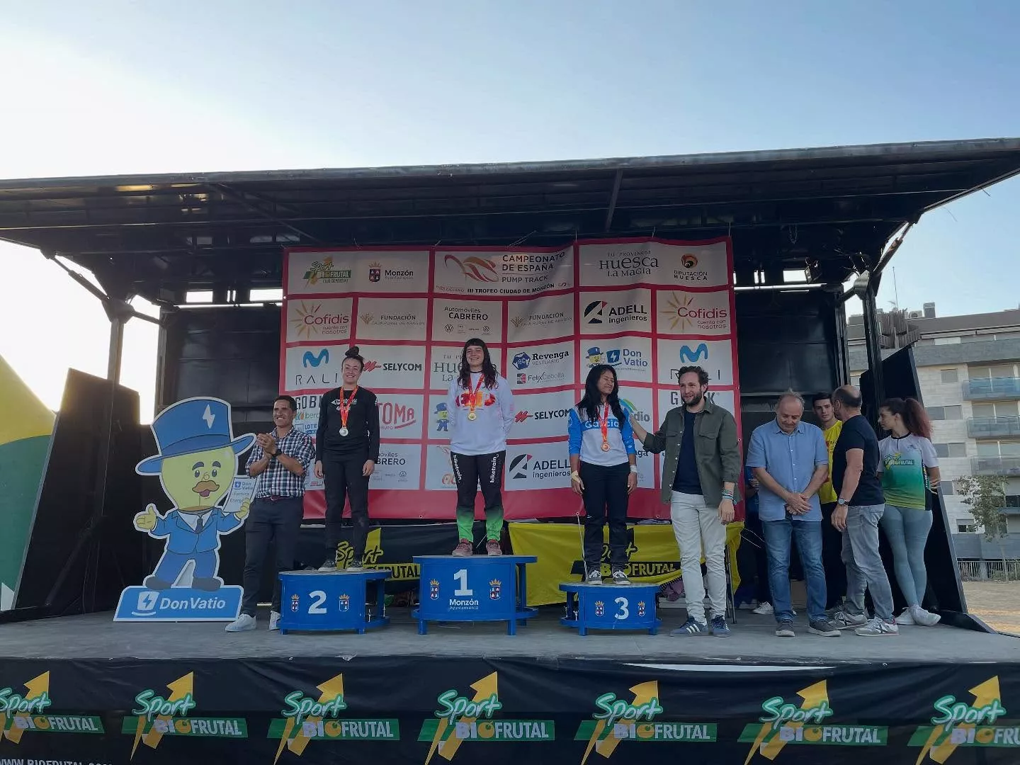 Imágenes del Campeonato de España individual de Pumptrack en Monzón