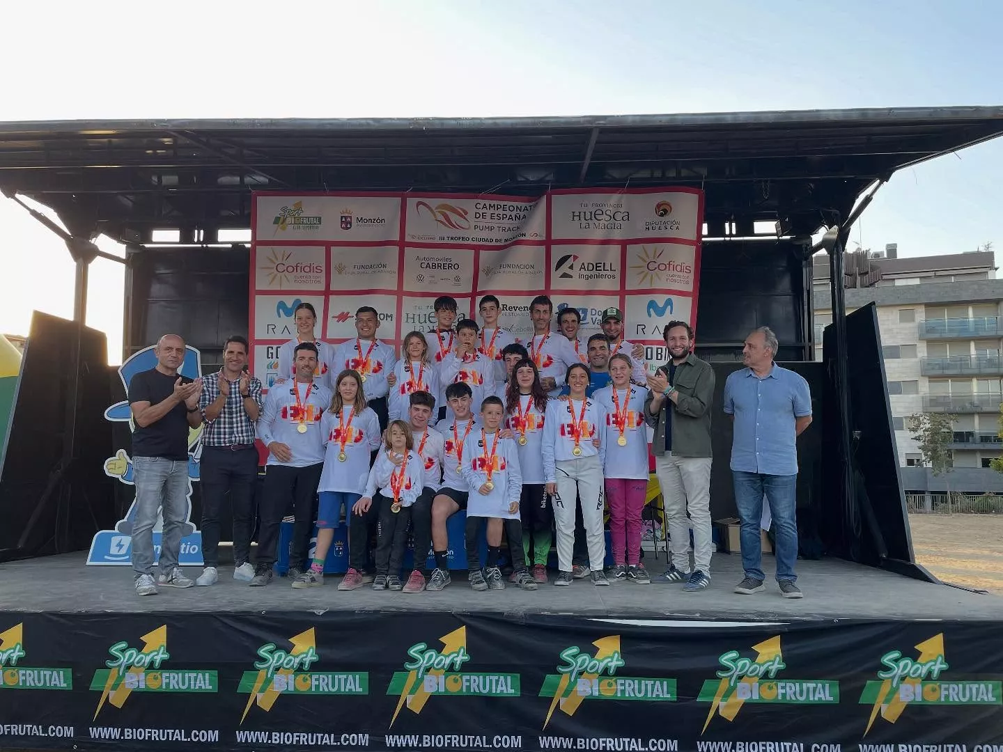 Imágenes del Campeonato de España individual de Pumptrack en Monzón