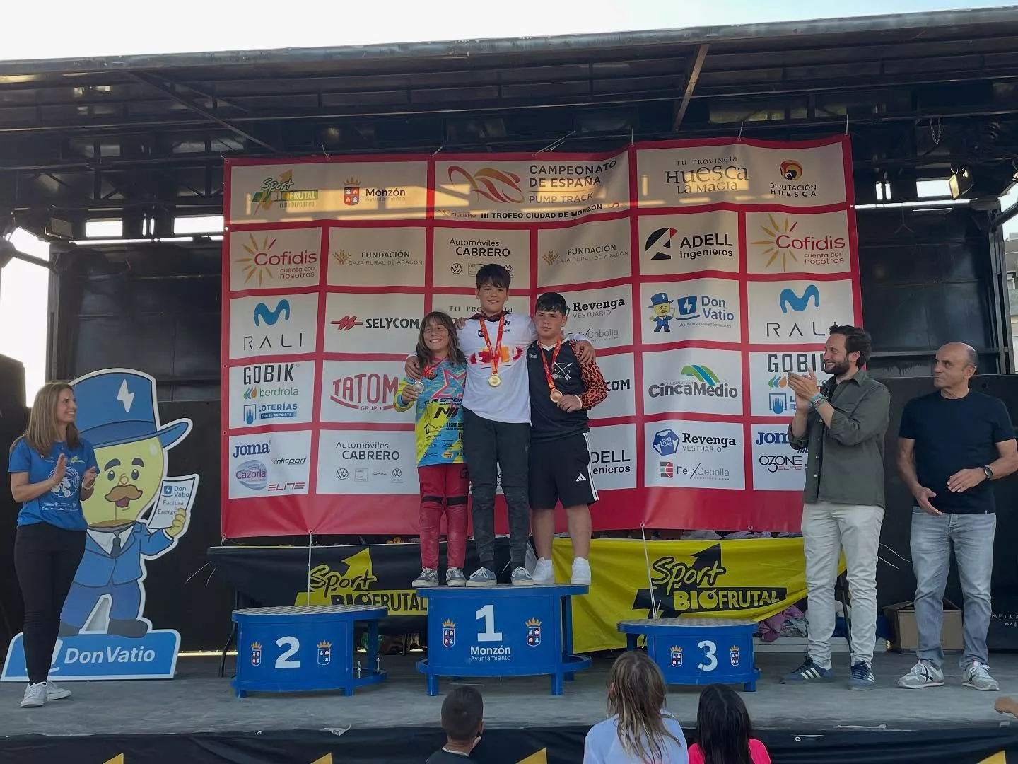 Imágenes del Campeonato de España individual de Pumptrack en Monzón