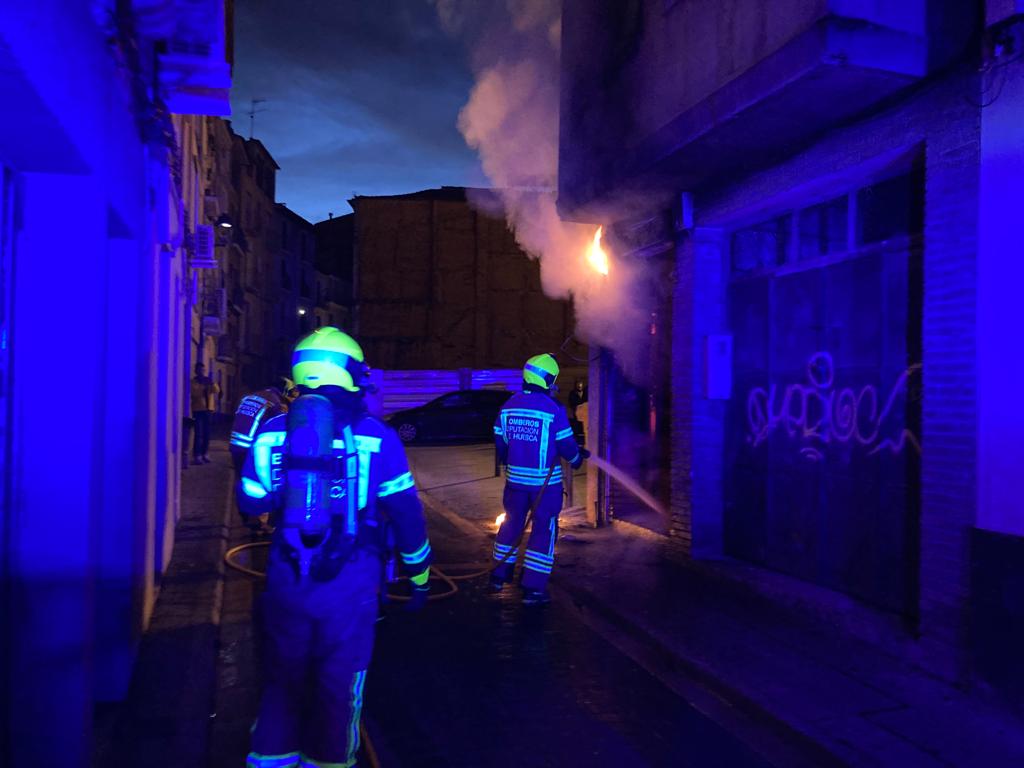 Incendio en una vivienda de Barbastro 