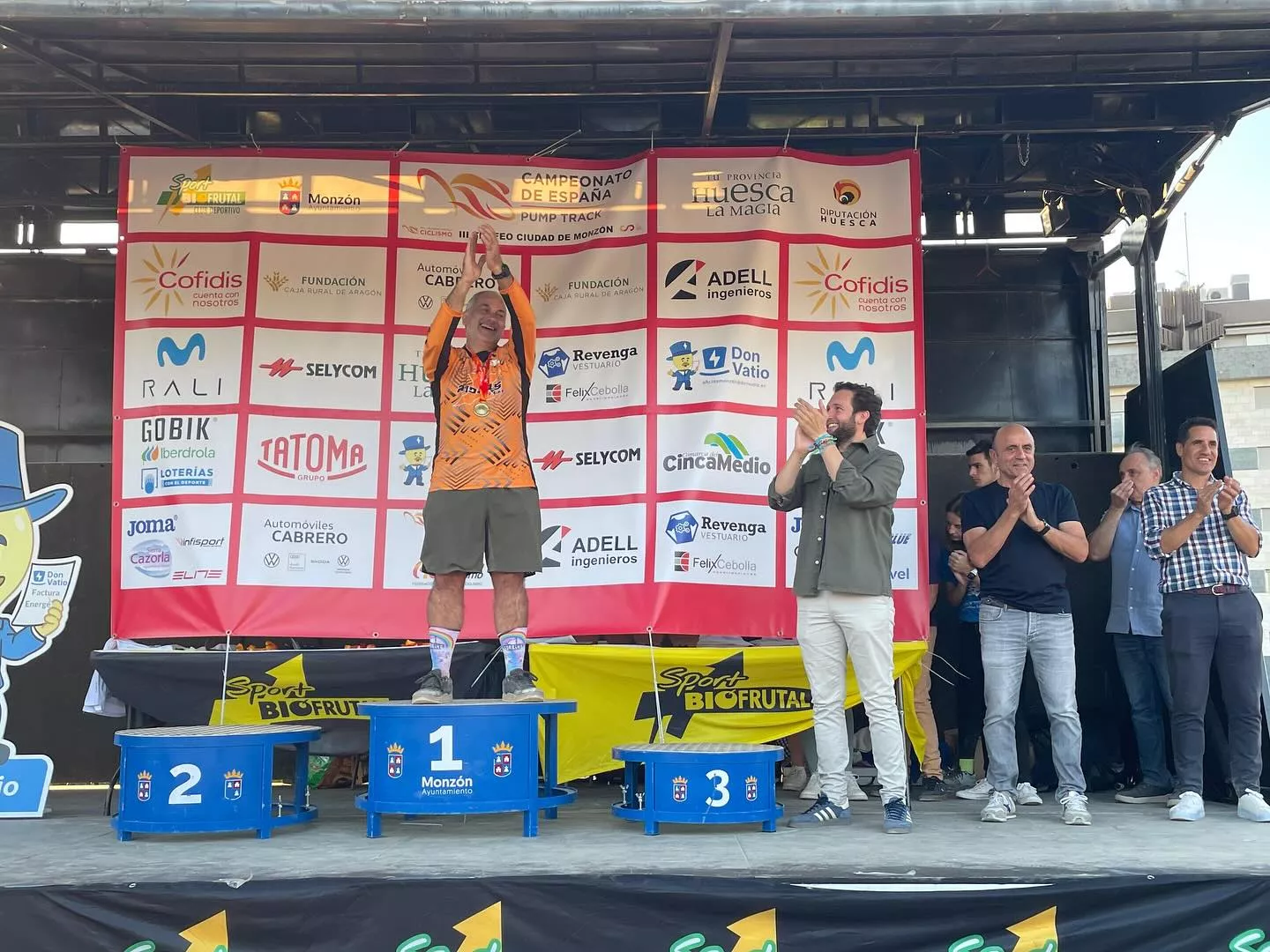 Imágenes del Campeonato de España individual de Pumptrack en Monzón