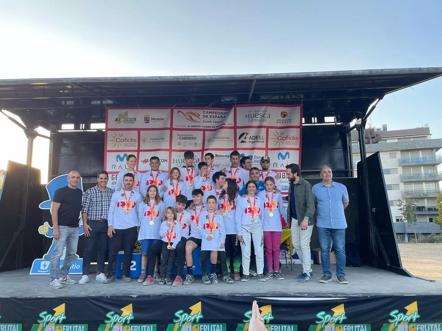 Imágenes del Campeonato de España individual de Pumptrack en Monzón