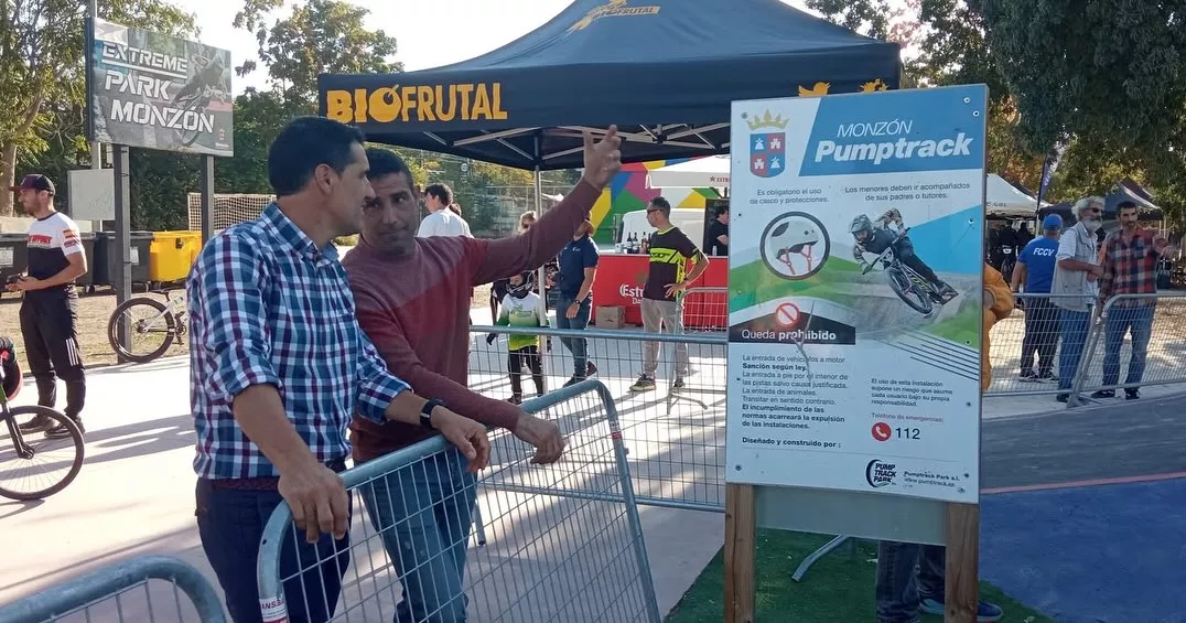Imágenes del Campeonato de España individual de Pumptrack en Monzón
