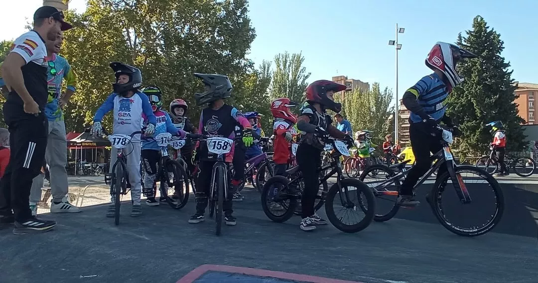 Imágenes del Campeonato de España individual de Pumptrack en Monzón