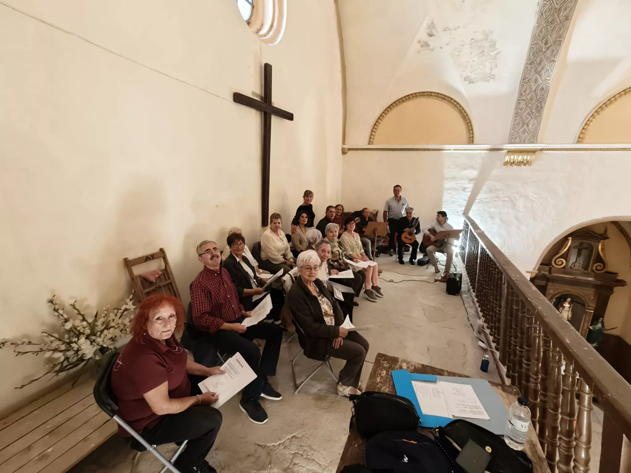 Protagonistas de la Jota del Pilar en Estopiñán