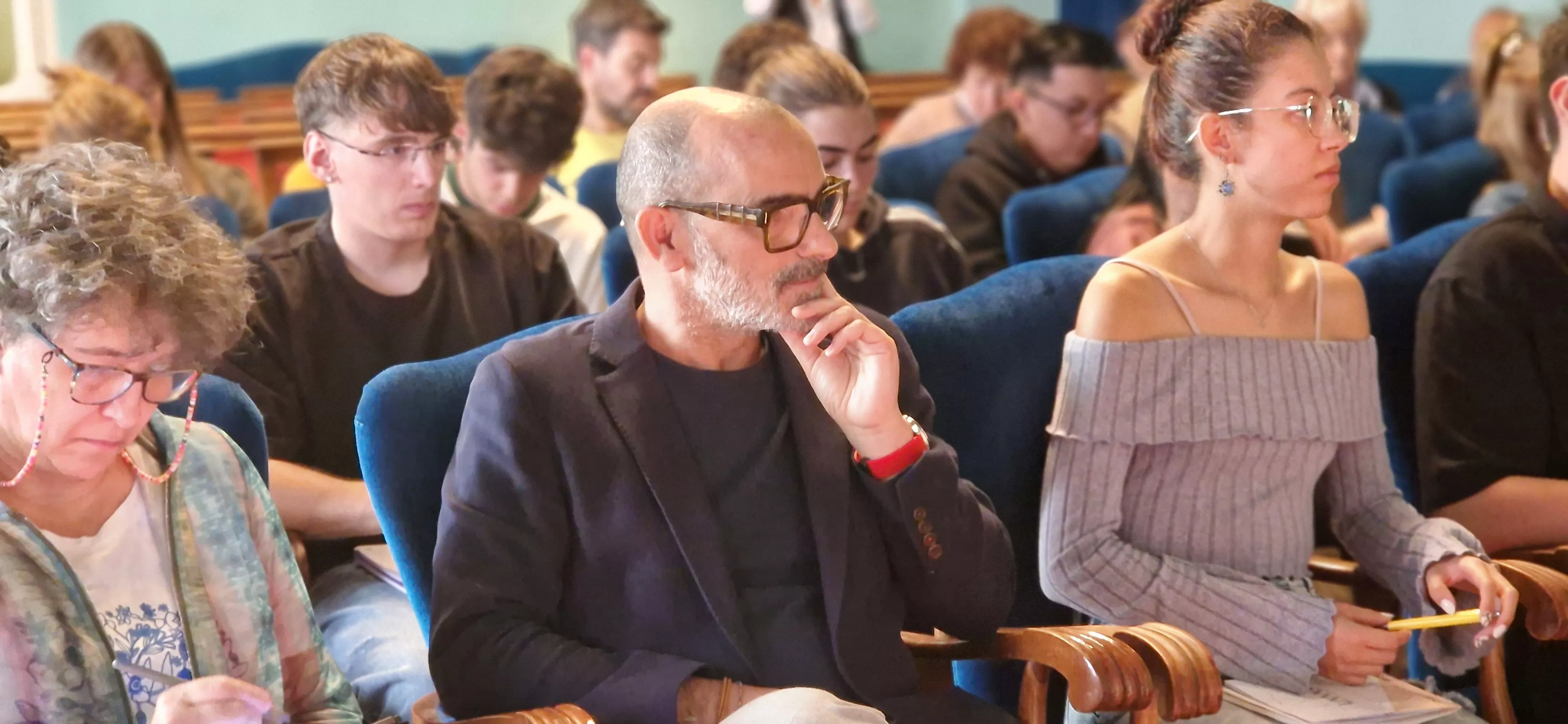 Diego Chueca, en las II Jornadas de Participación Ciudadana. Foto Myriam Martínez