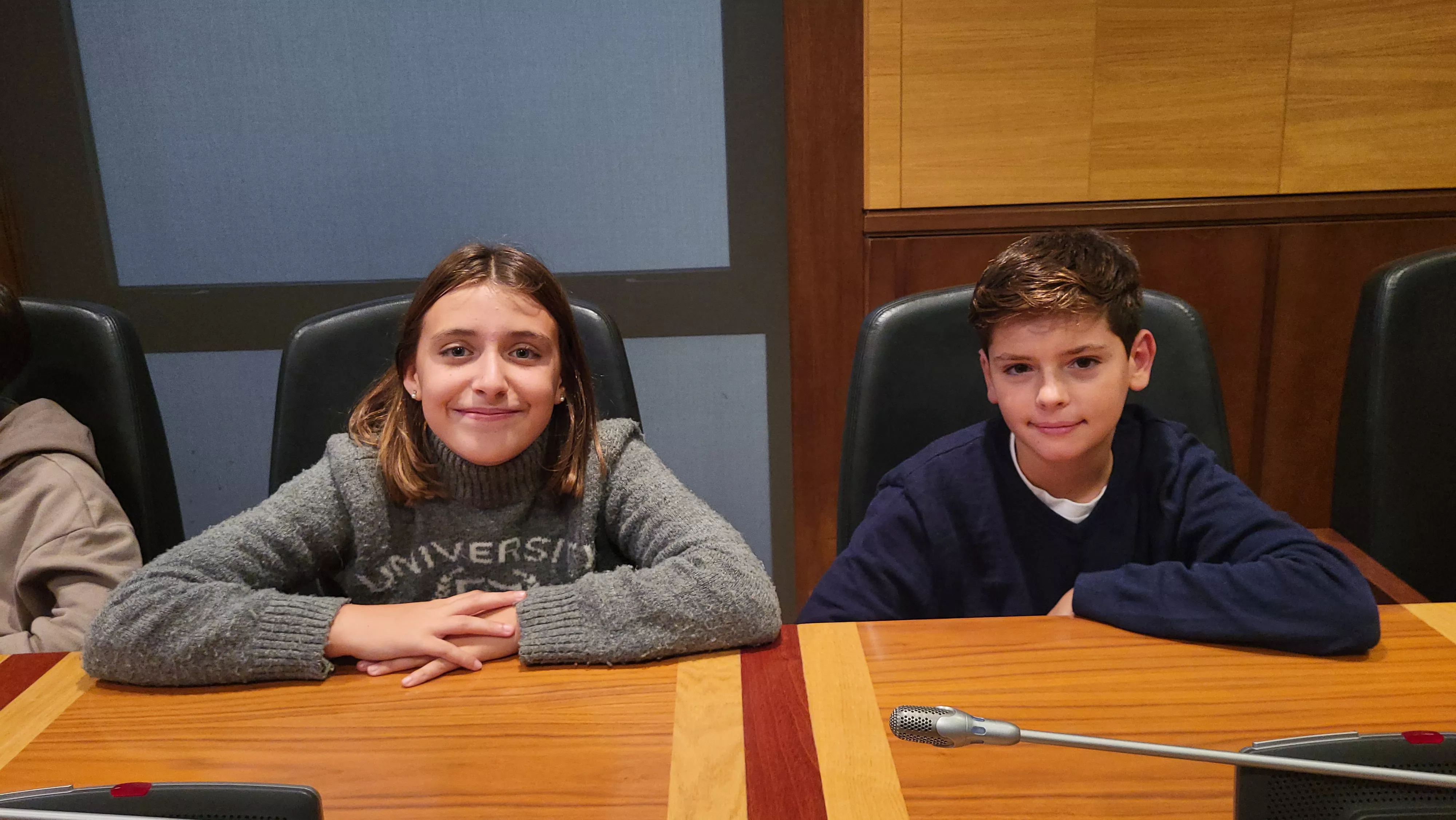 Constitución del nuevo consejo de la Ciudad de las Niñas y los Niños de Huesca. Foto Mercedes Manterola