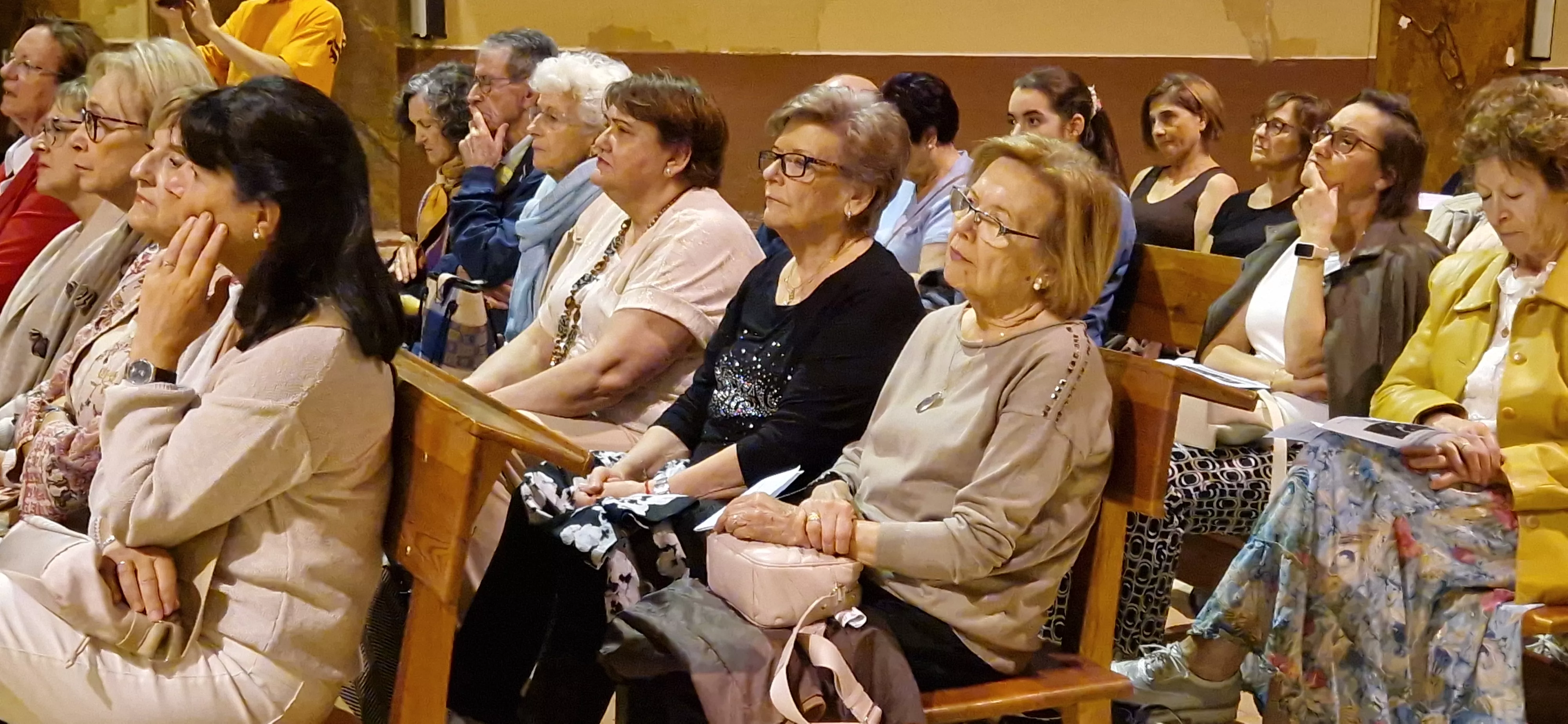 Representación de Loa en la Iglesia de Santa Teresa 2025. Foto Myriam Martínez