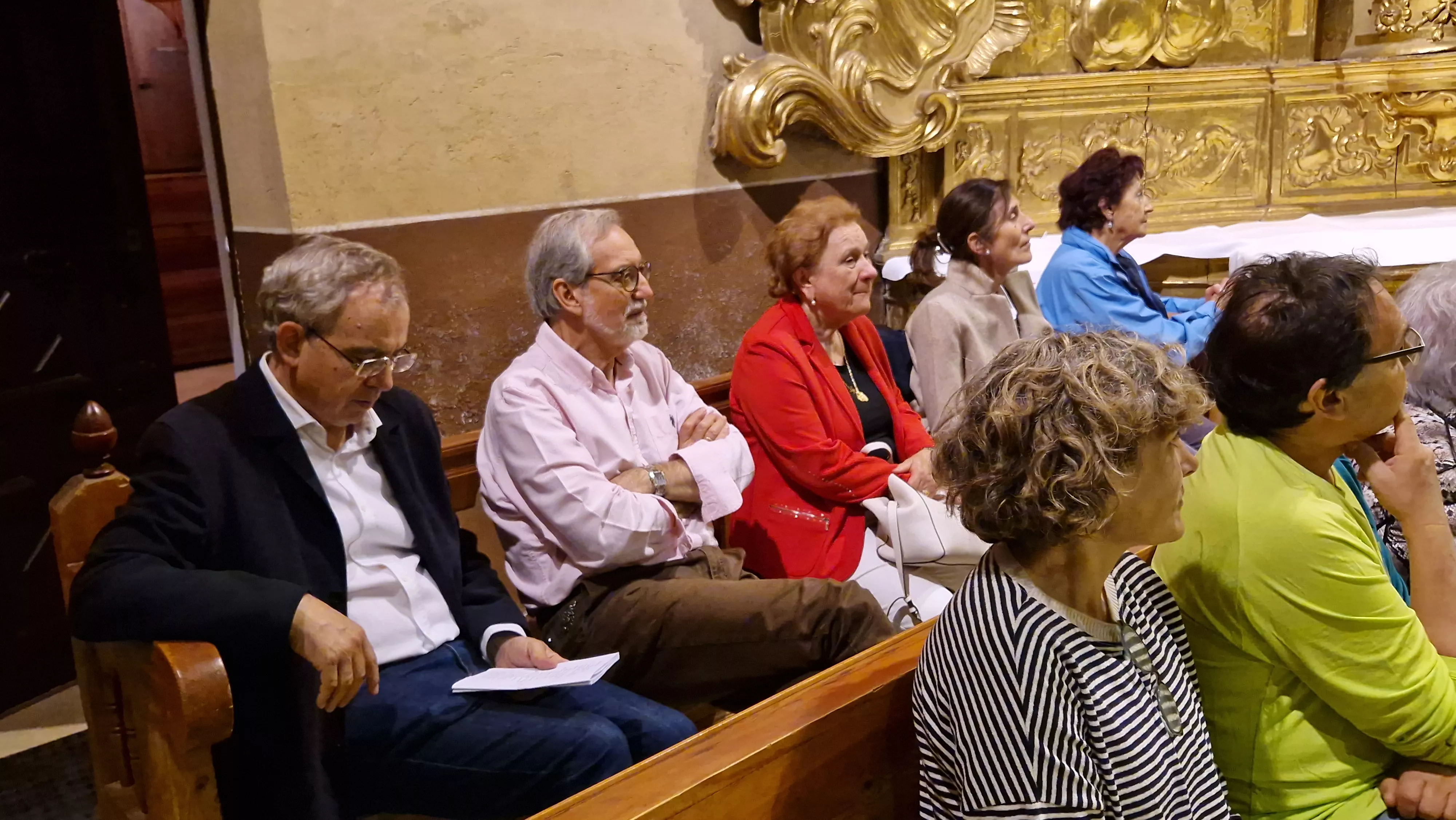 Representación de Loa en la Iglesia de Santa Teresa 2025. Foto Myriam Martínez