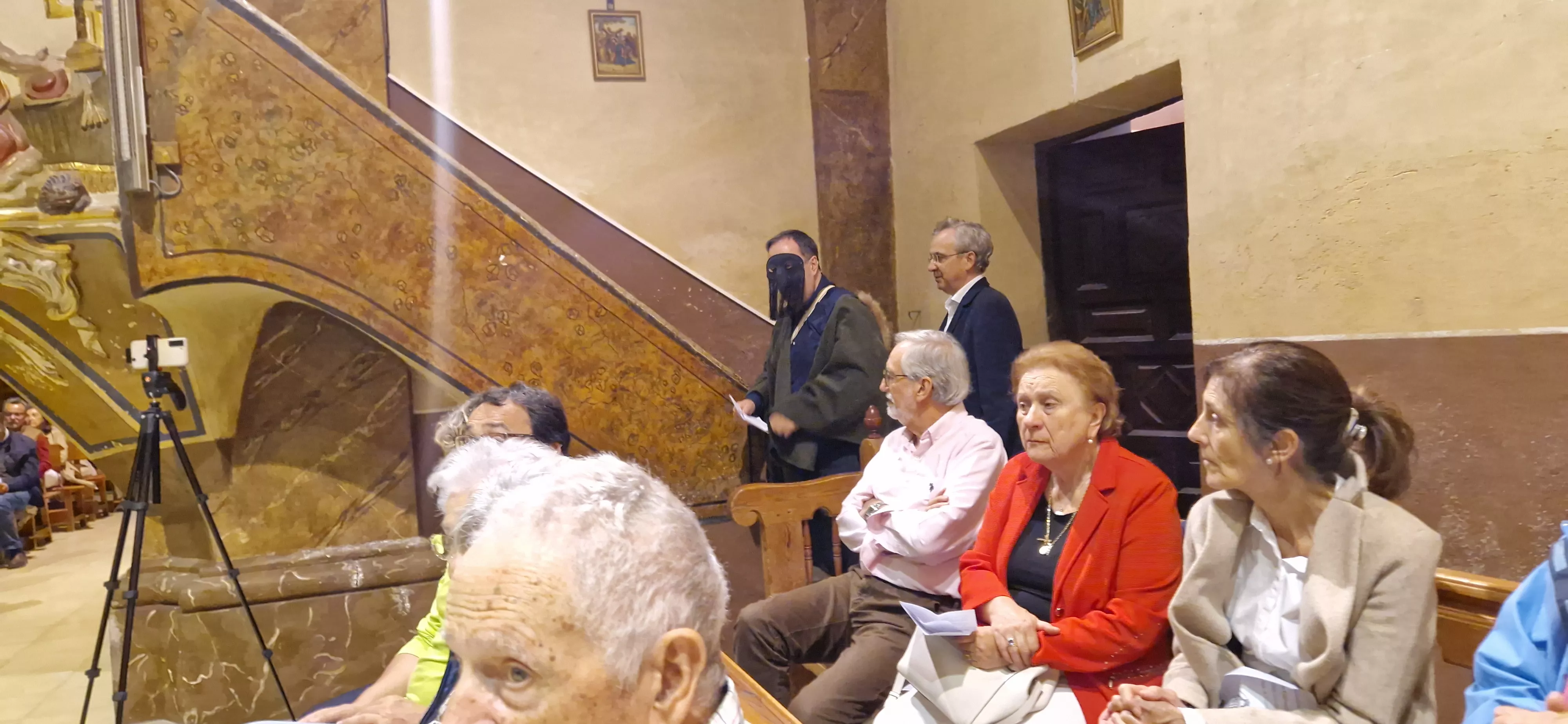 Representación de Loa en la Iglesia de Santa Teresa 2025. Foto Myriam Martínez