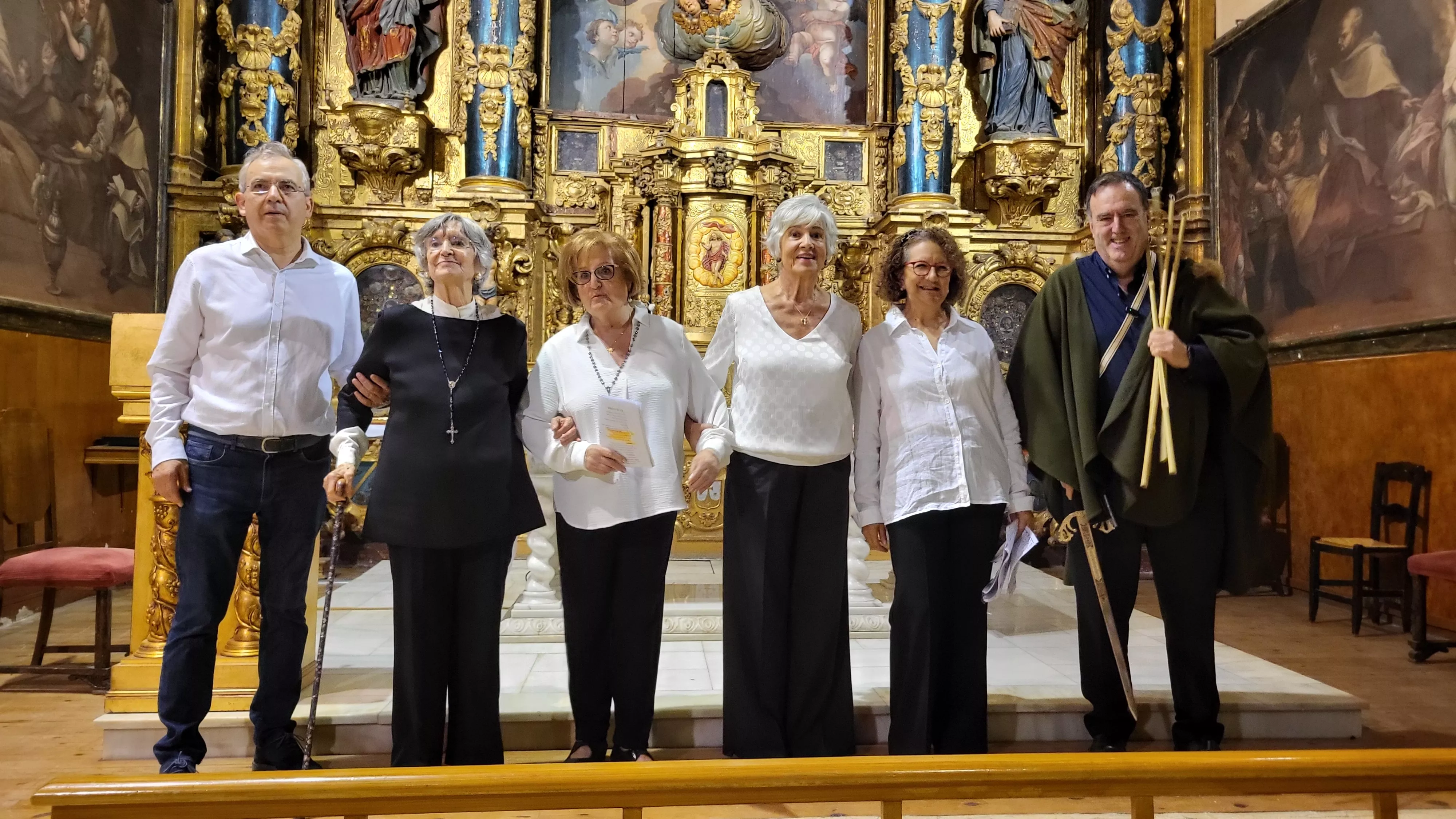 Representación de Loa en la Iglesia de Santa Teresa 2025. Foto Myriam Martínez