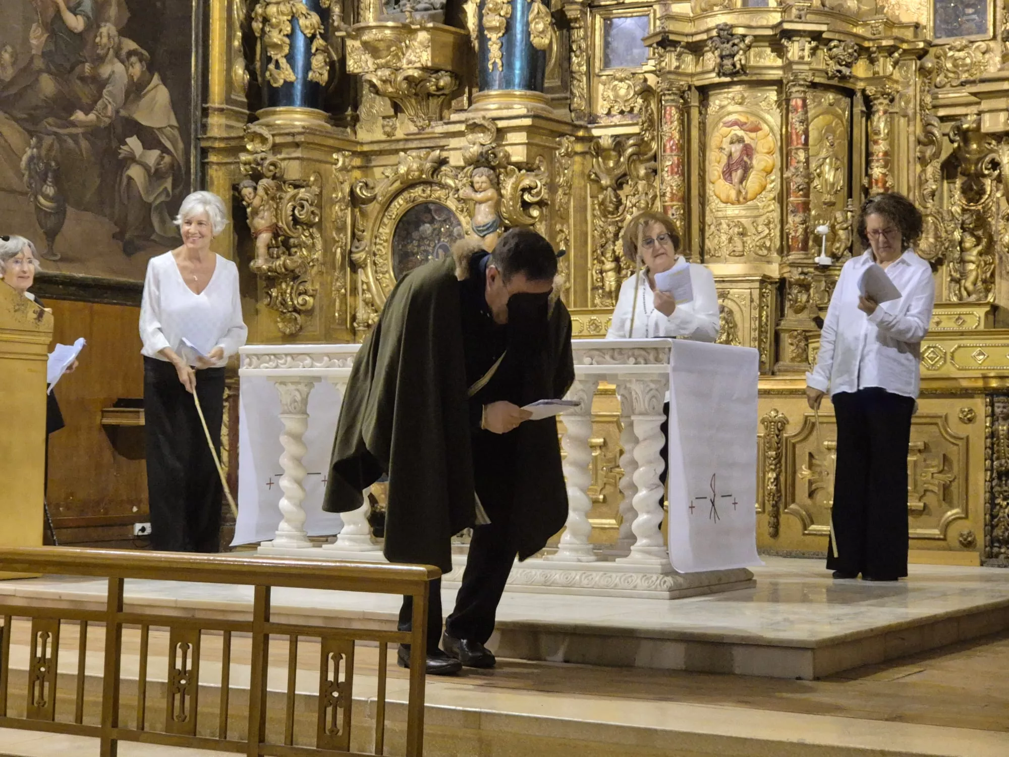Representación de Loa en la Iglesia de Santa Teresa 2025. Foto Juanlu Herrero