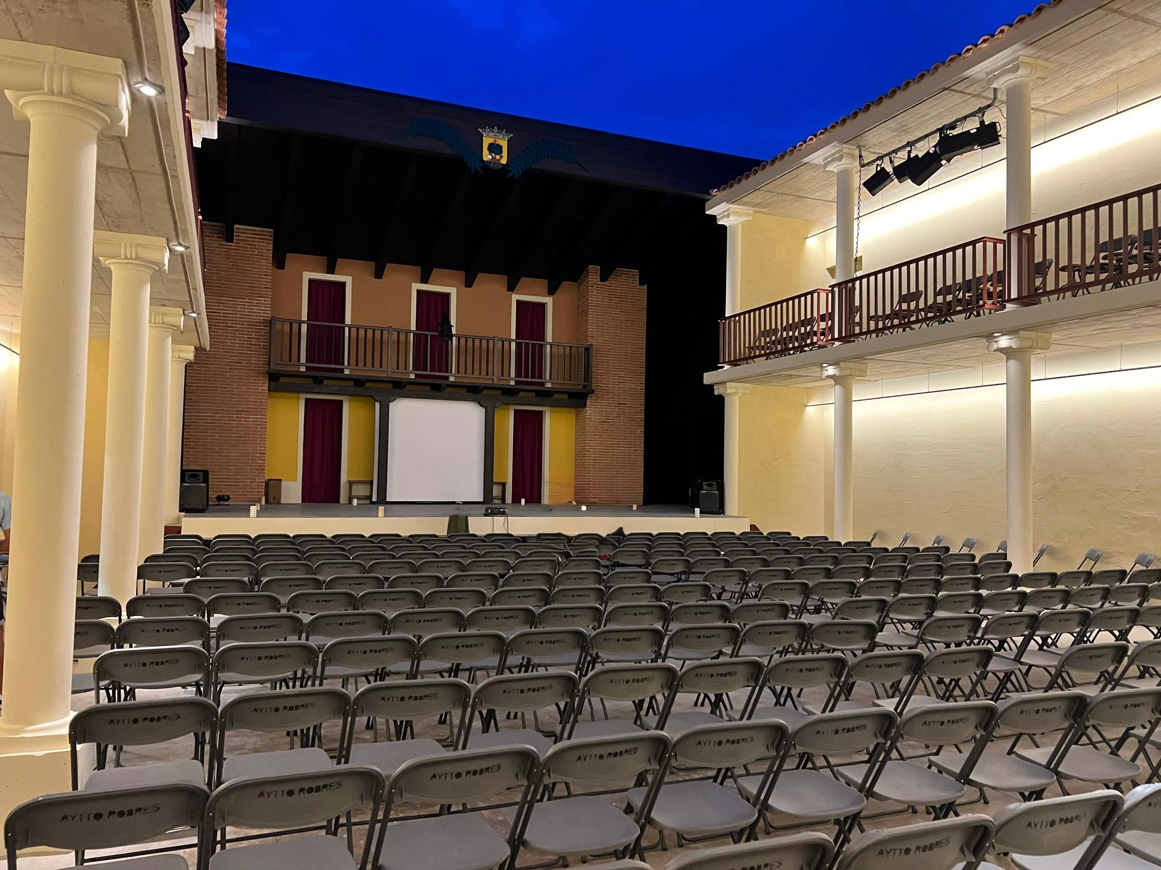 El Plan Impulso en tres anualidades ha permitido culminar el Corral de Comedias de Robres.