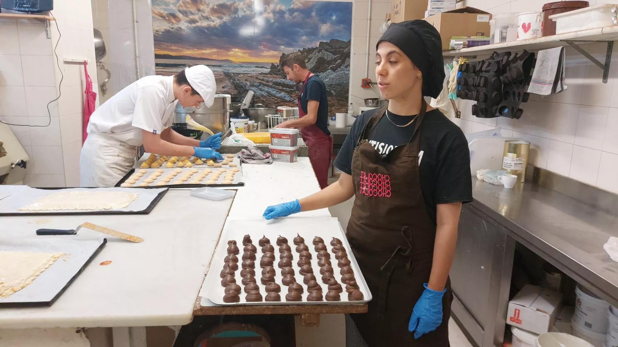Obradores en Pastelería Vilas, Tolosana y Trallero