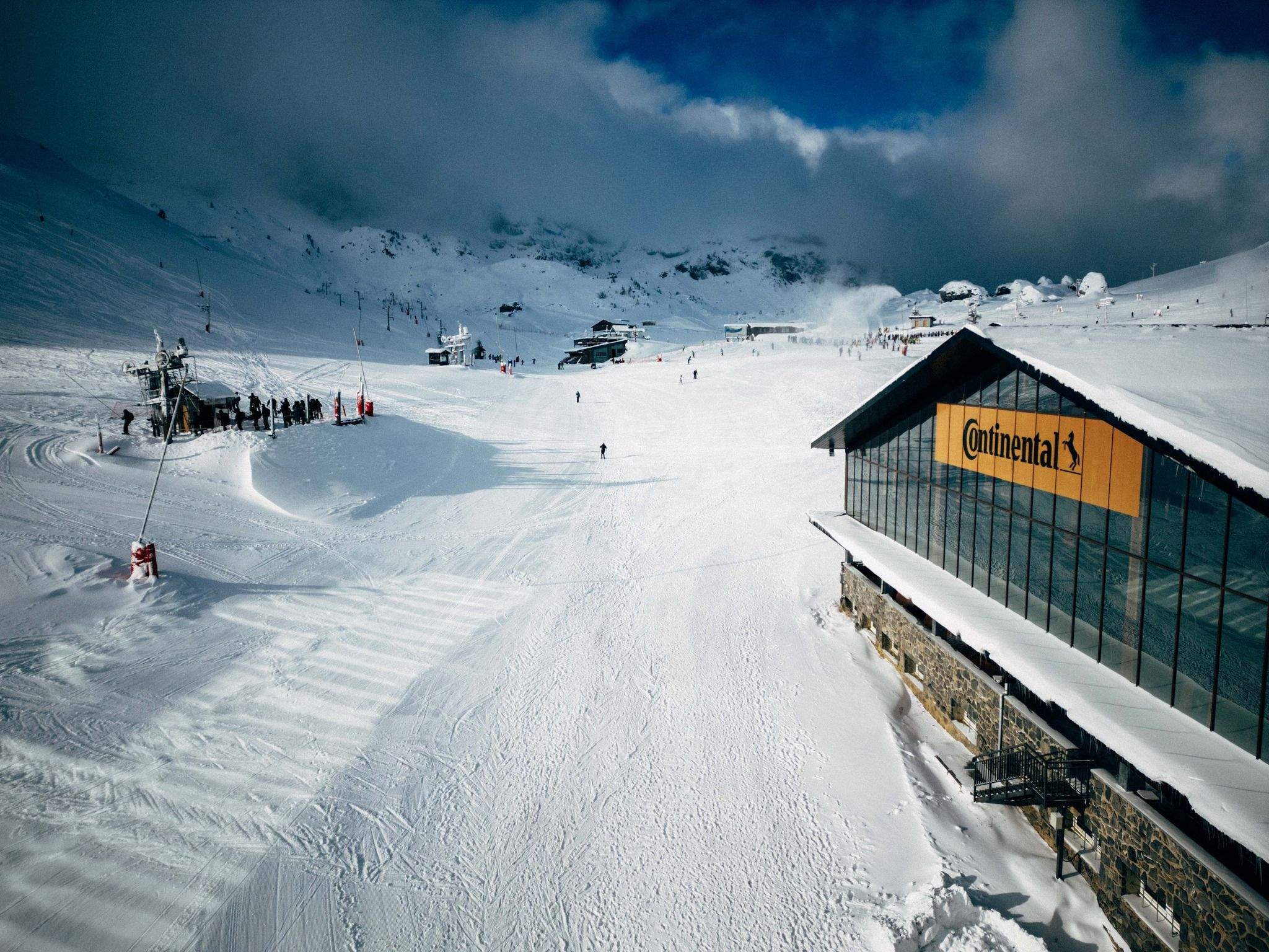 Candanchú  tras las últimas nevadas
