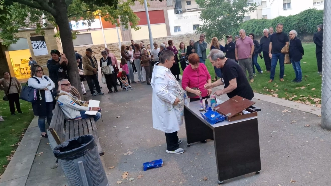Exposición del Grupo Zhebra como preludio de las jornadas “Infancia, Vanguardias y Primitivos”. Foto Myriam Martínez