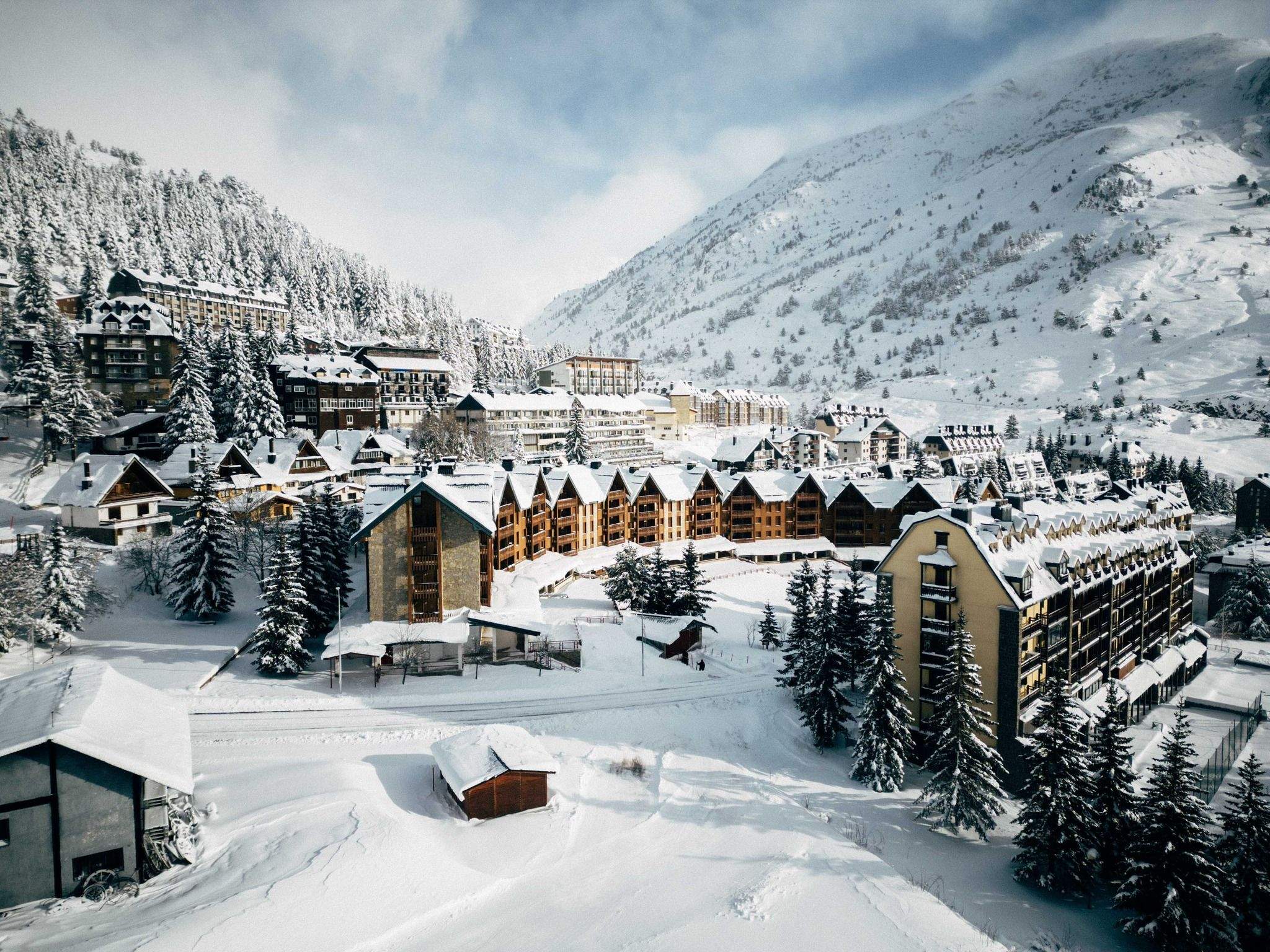 Candanchú tras las últimas nevadas