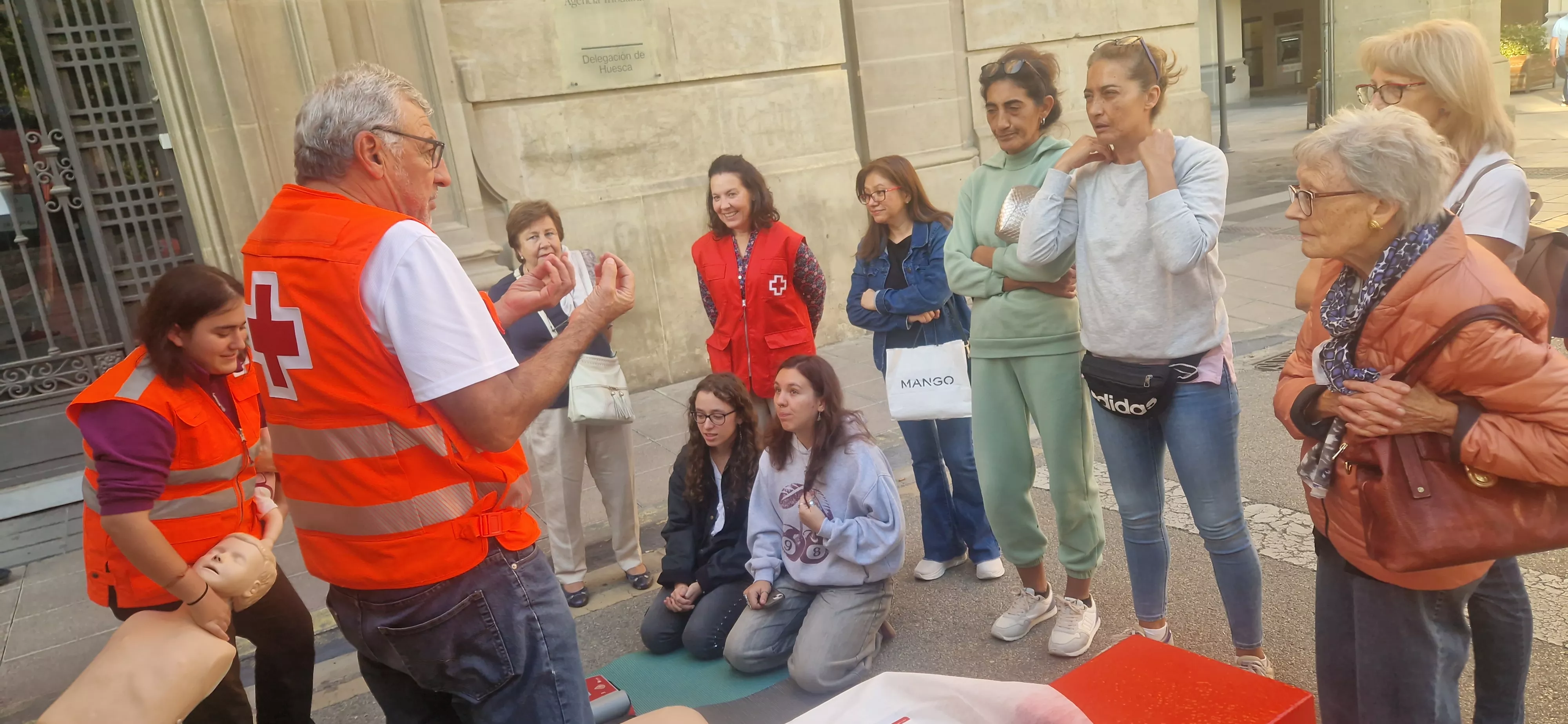 Día Mundial de la Parada Cardíaca en Huesca. Foto Myriam Martínez