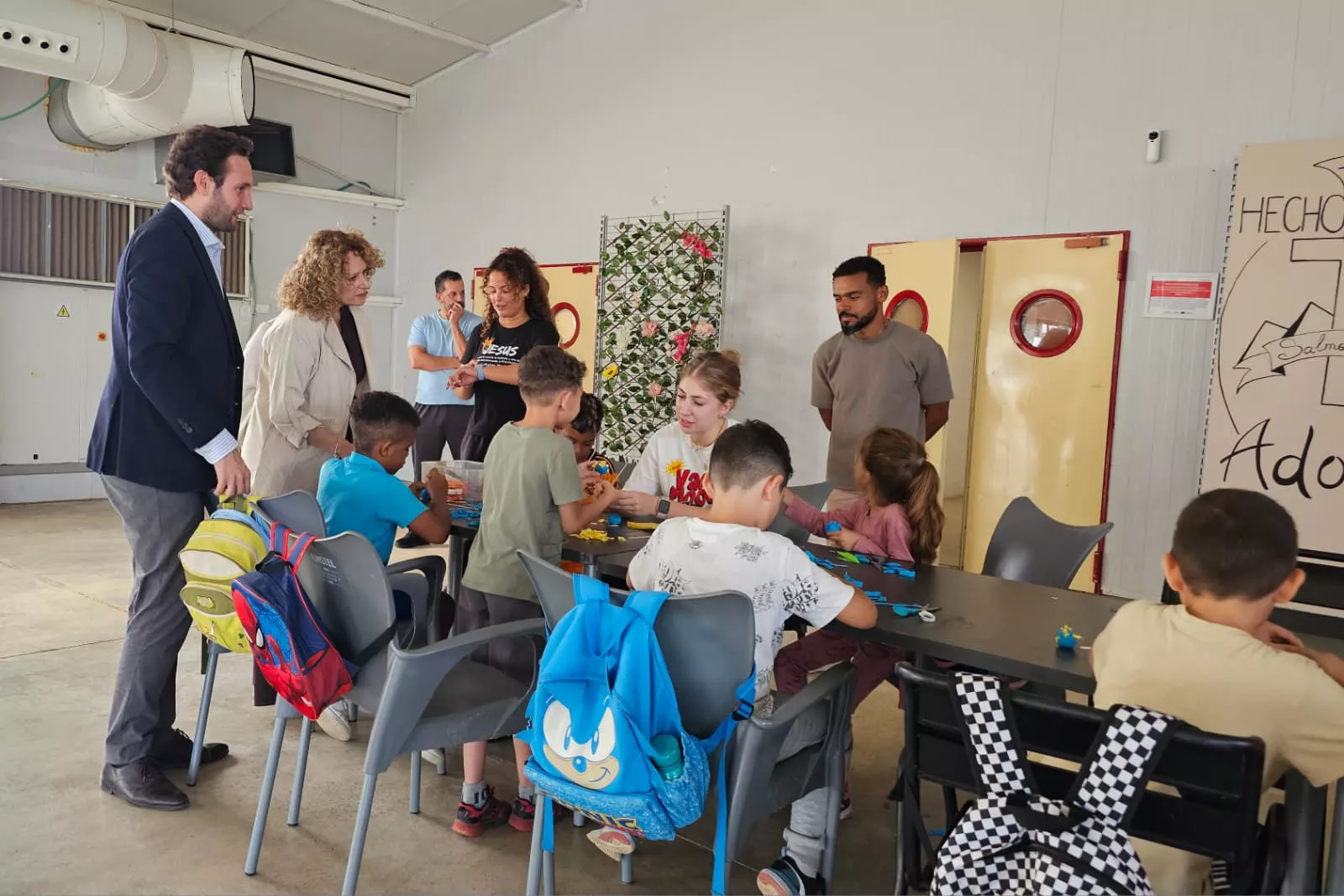 La DPH impulsa la reconstrucción de una guardería social arrasada por la dana en Valencia.