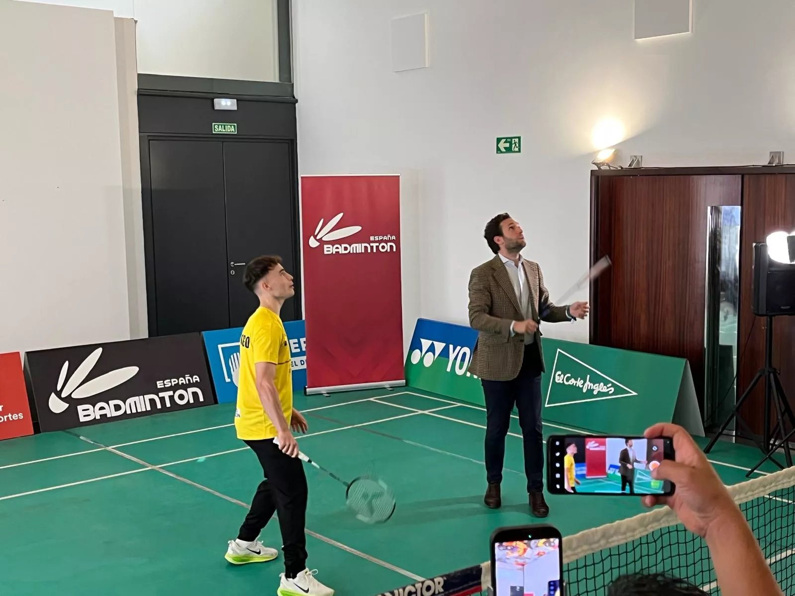 Presentación de la temporada del Bádminton "Tu Provincia Huesca la Magia". Foto: Adri Mora