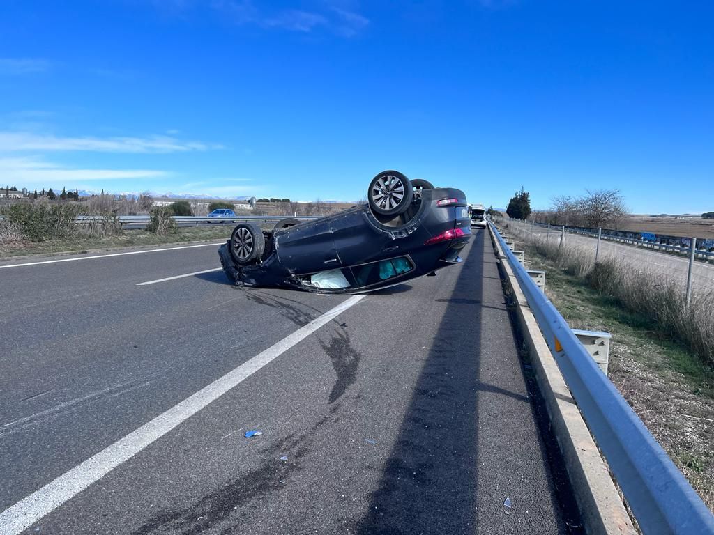 Imagen del accidente.