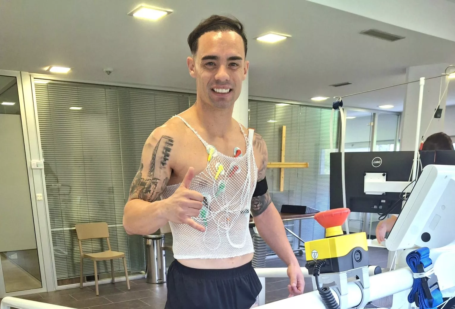 Pablo Gállego pasa el reconocimiento médico