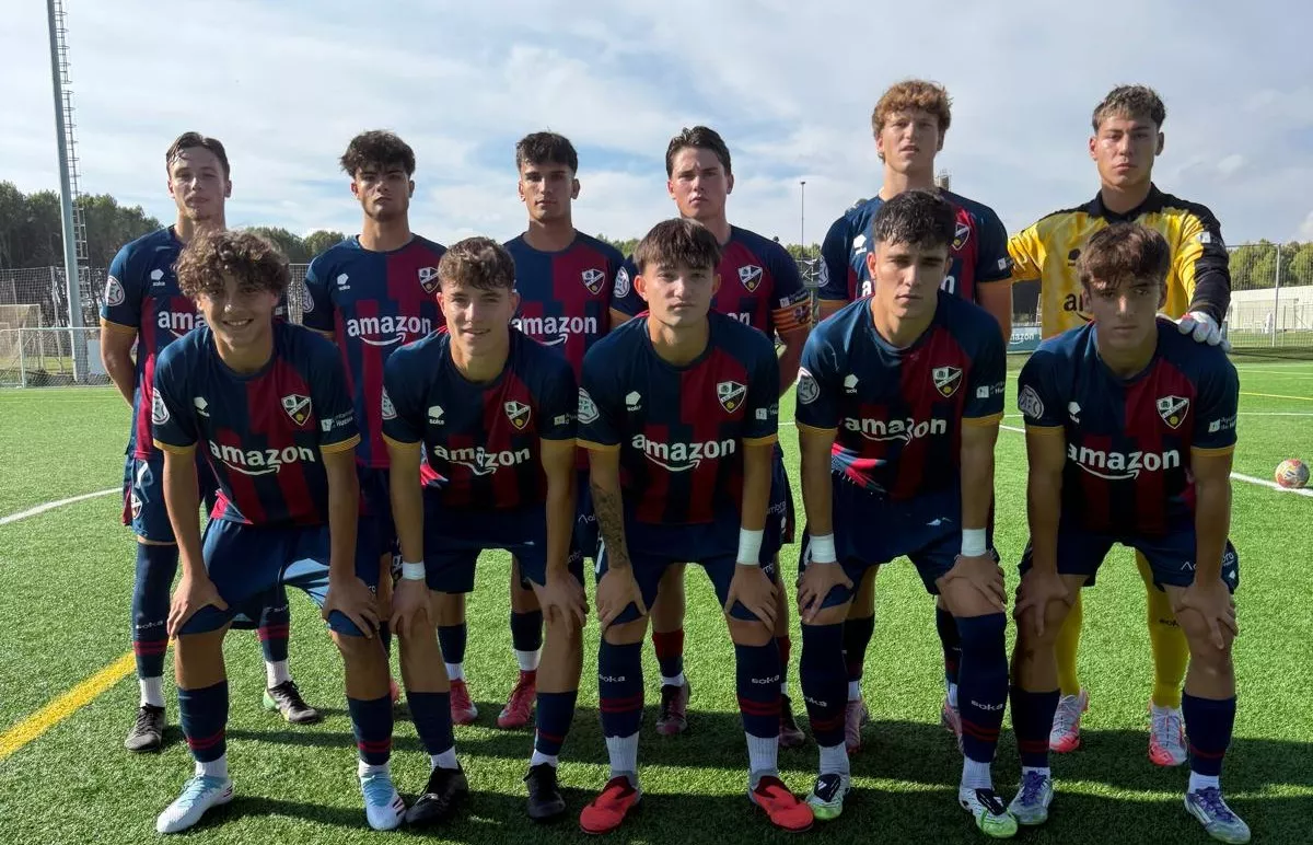 Once del Huesca ante el Montecarlo