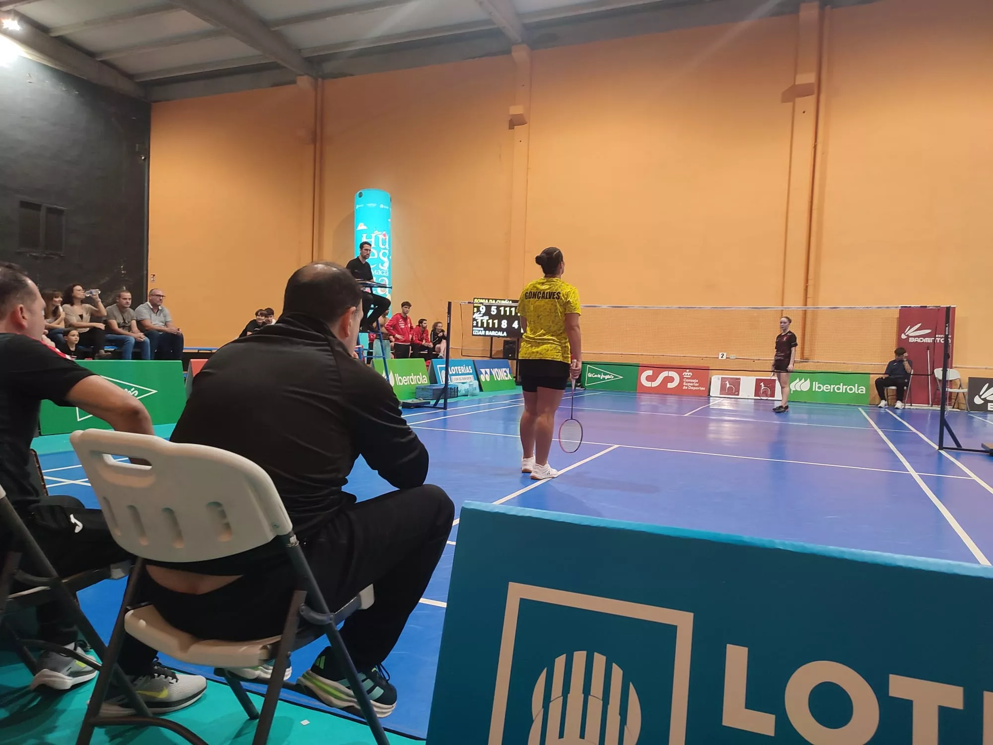 Partido Bádminton Huesca La Magia-Ravachol