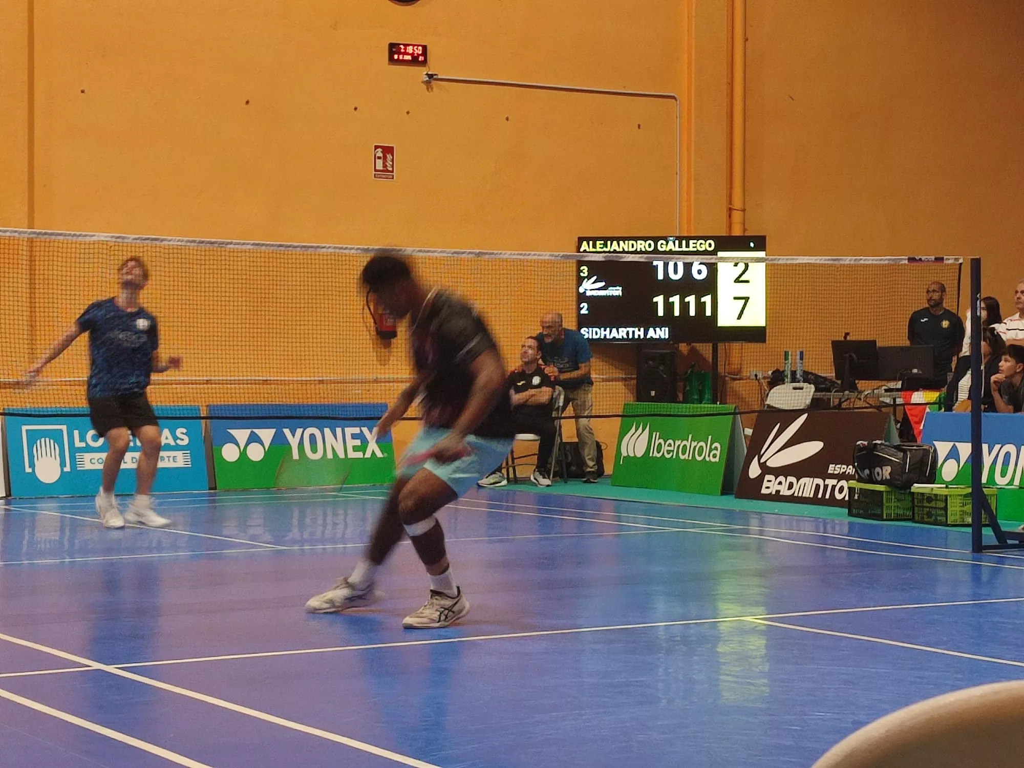 Partido Bádminton Huesca La Magia-Ravachol