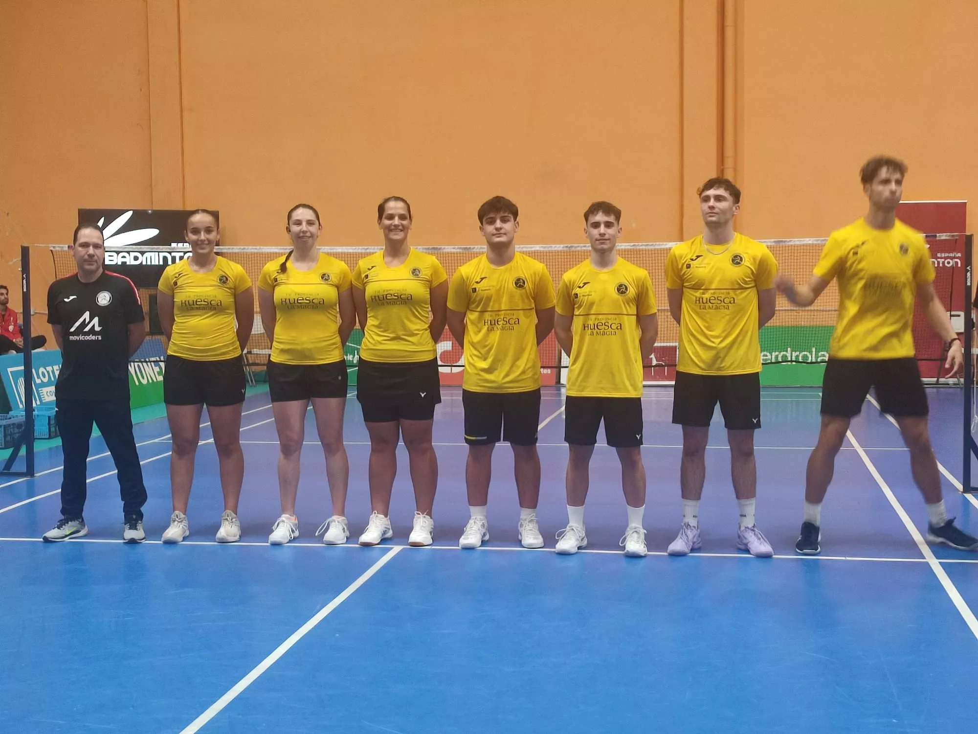 Partido Bádminton Huesca La Magia-Ravachol