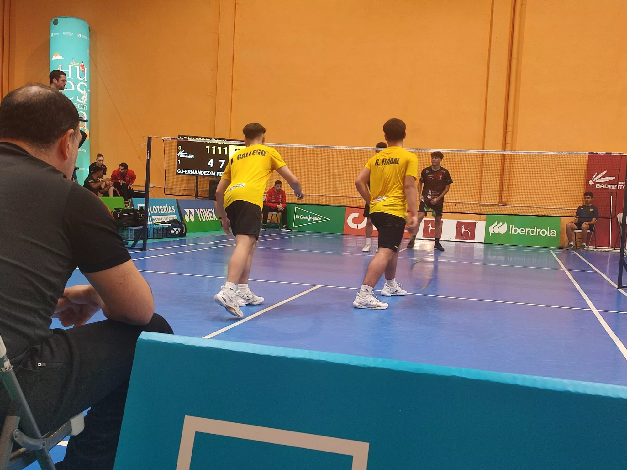 Partido Bádminton Huesca La Magia-Ravachol